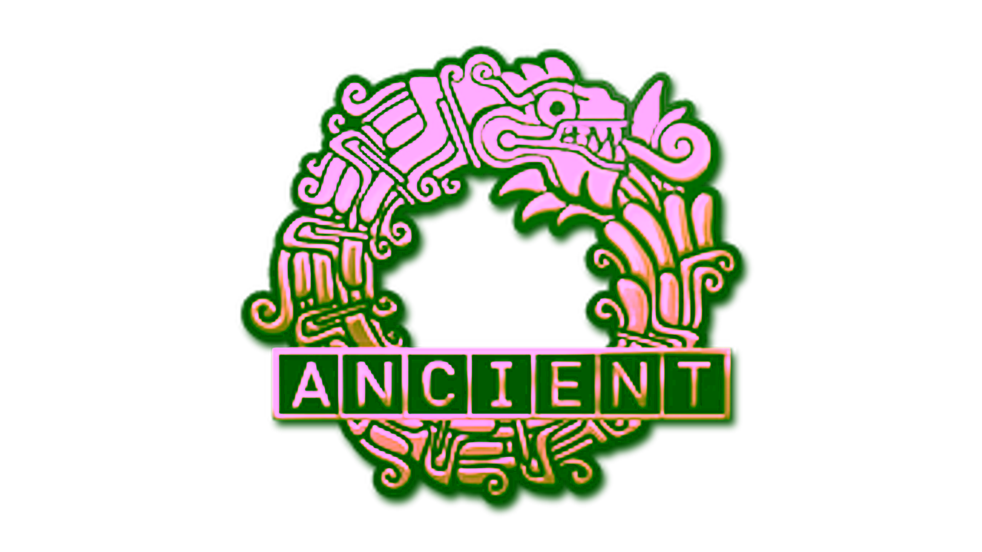 Display for Sticker | Ancient (Gold)