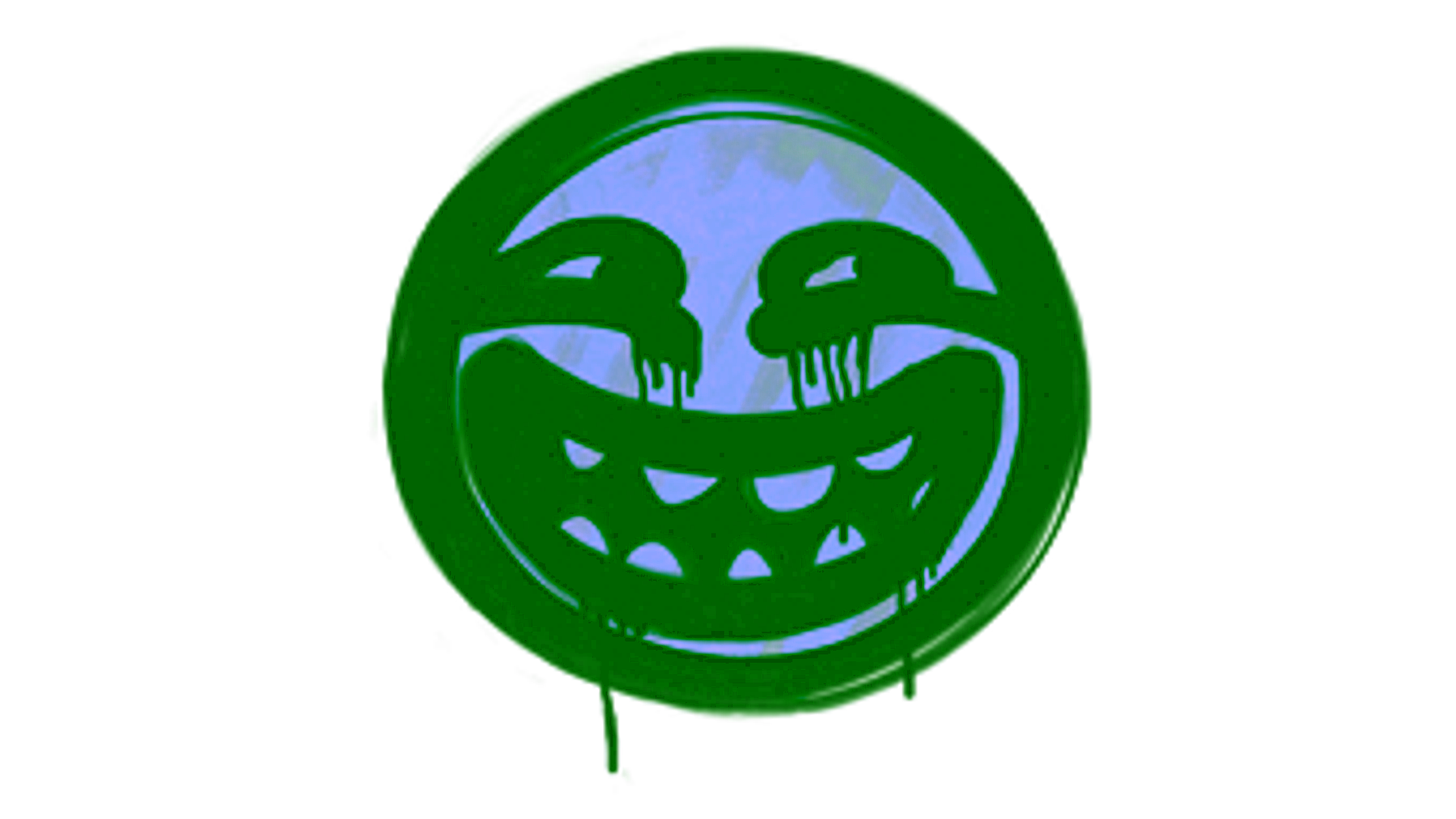 Display for Sealed Graffiti | Smarmy (Wire Blue)