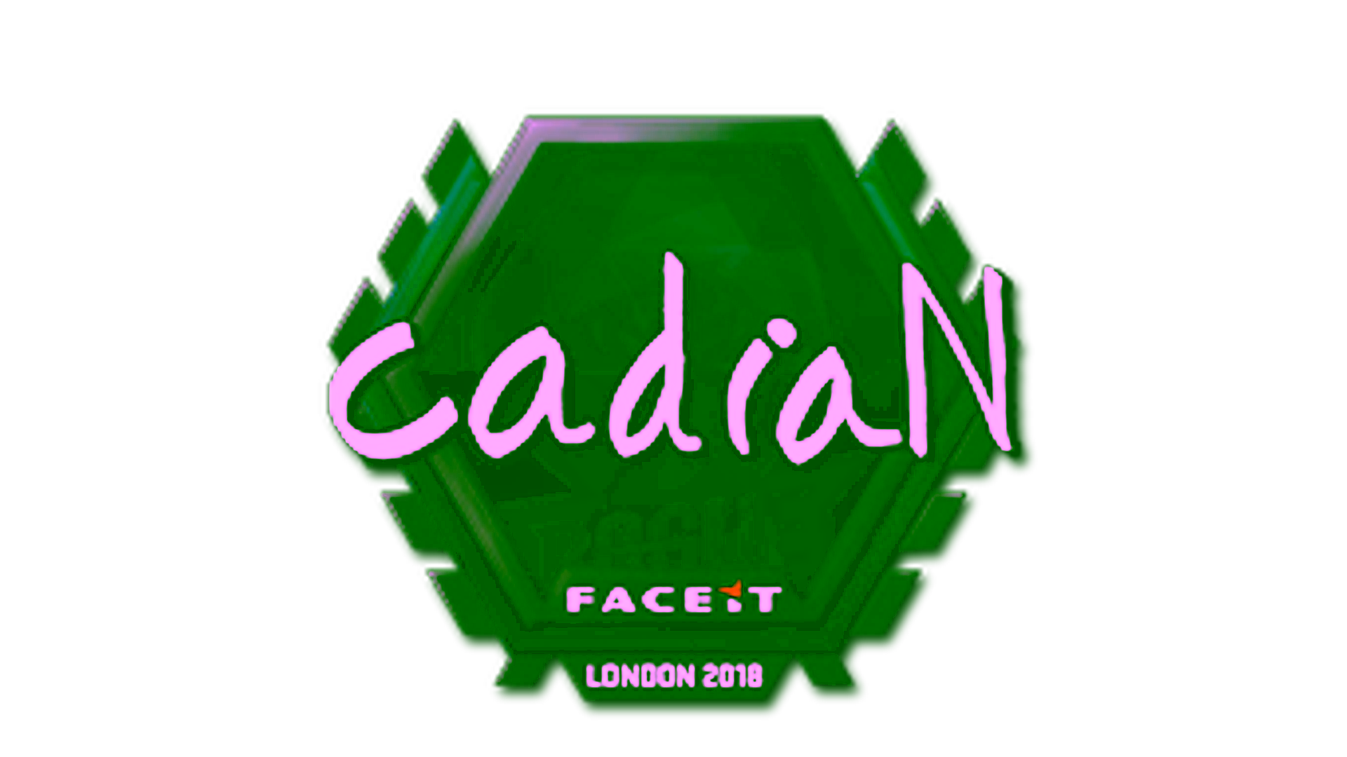 Display for Sticker | cadiaN | London 2018