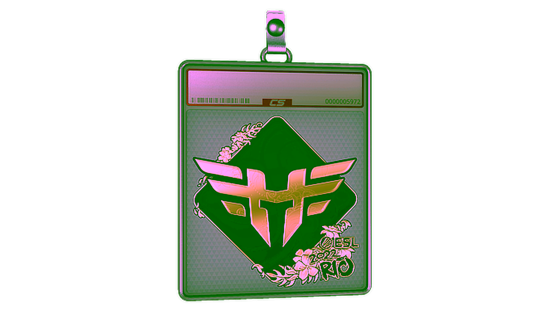 Sticker Slab | Heroic (Gold) | Rio 2022 için görüntü