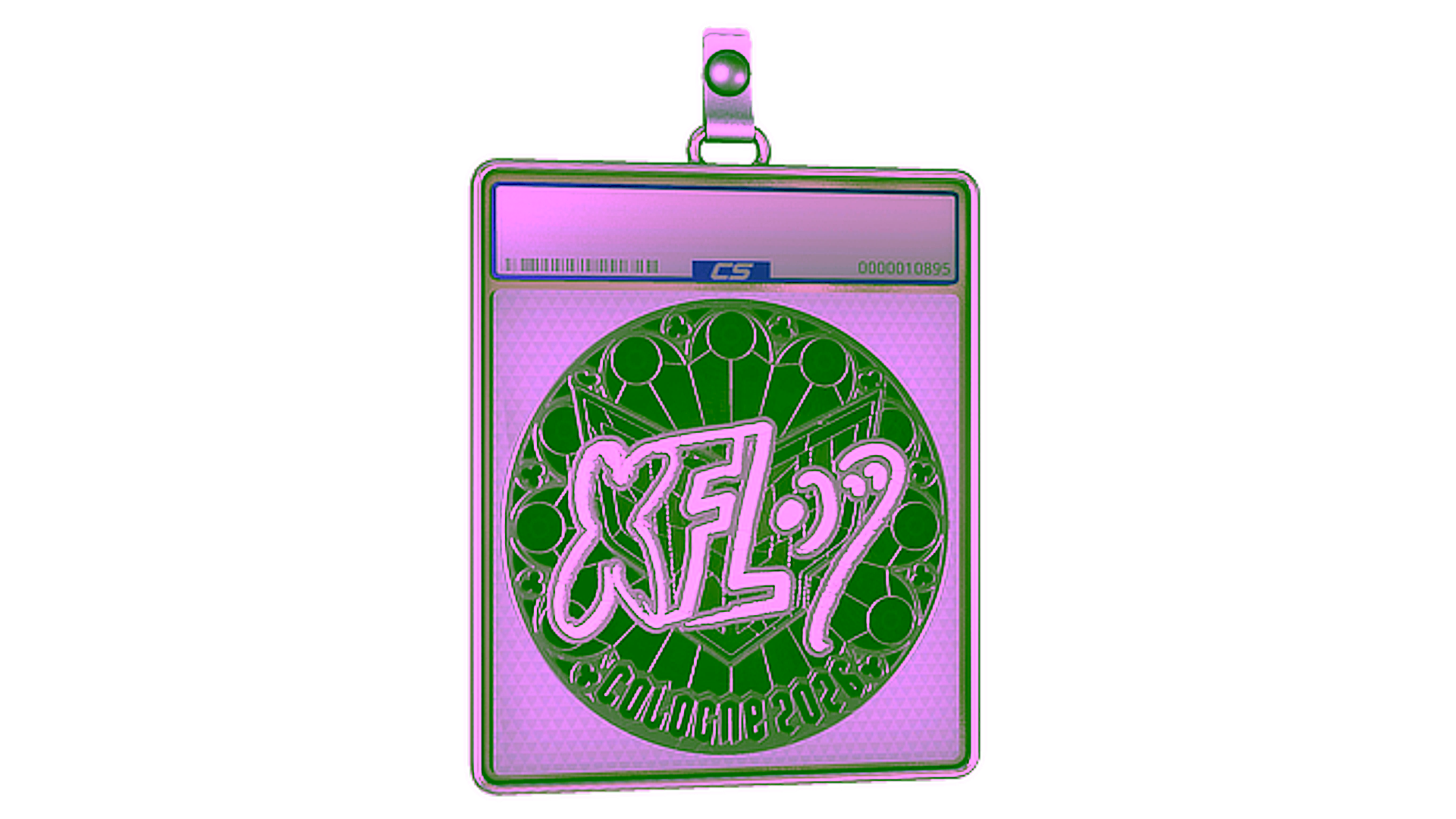 Display for Sticker Slab | xfl0ud (Foil) | Cologne 2026