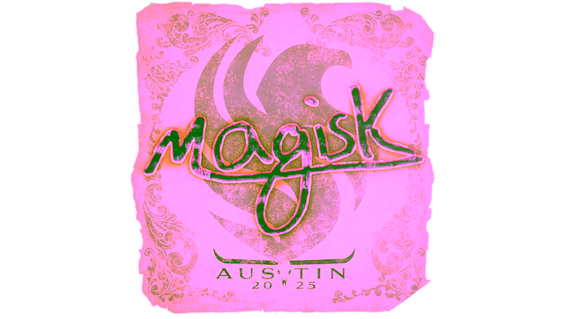 Visar för Sticker | Magisk | Austin 2025