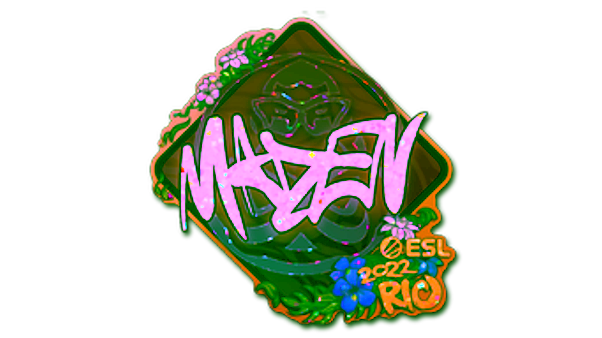 Rodyti Sticker | maden (Glitter) | Rio 2022