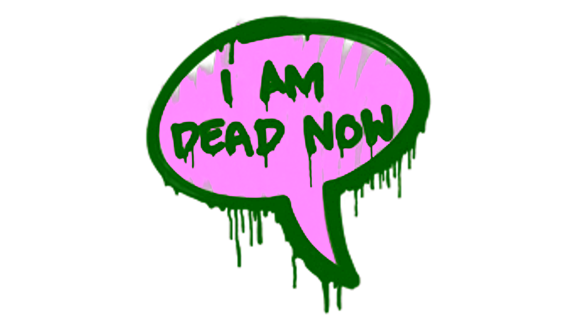 Display for Sealed Graffiti | Dead Now (War Pig Pink)