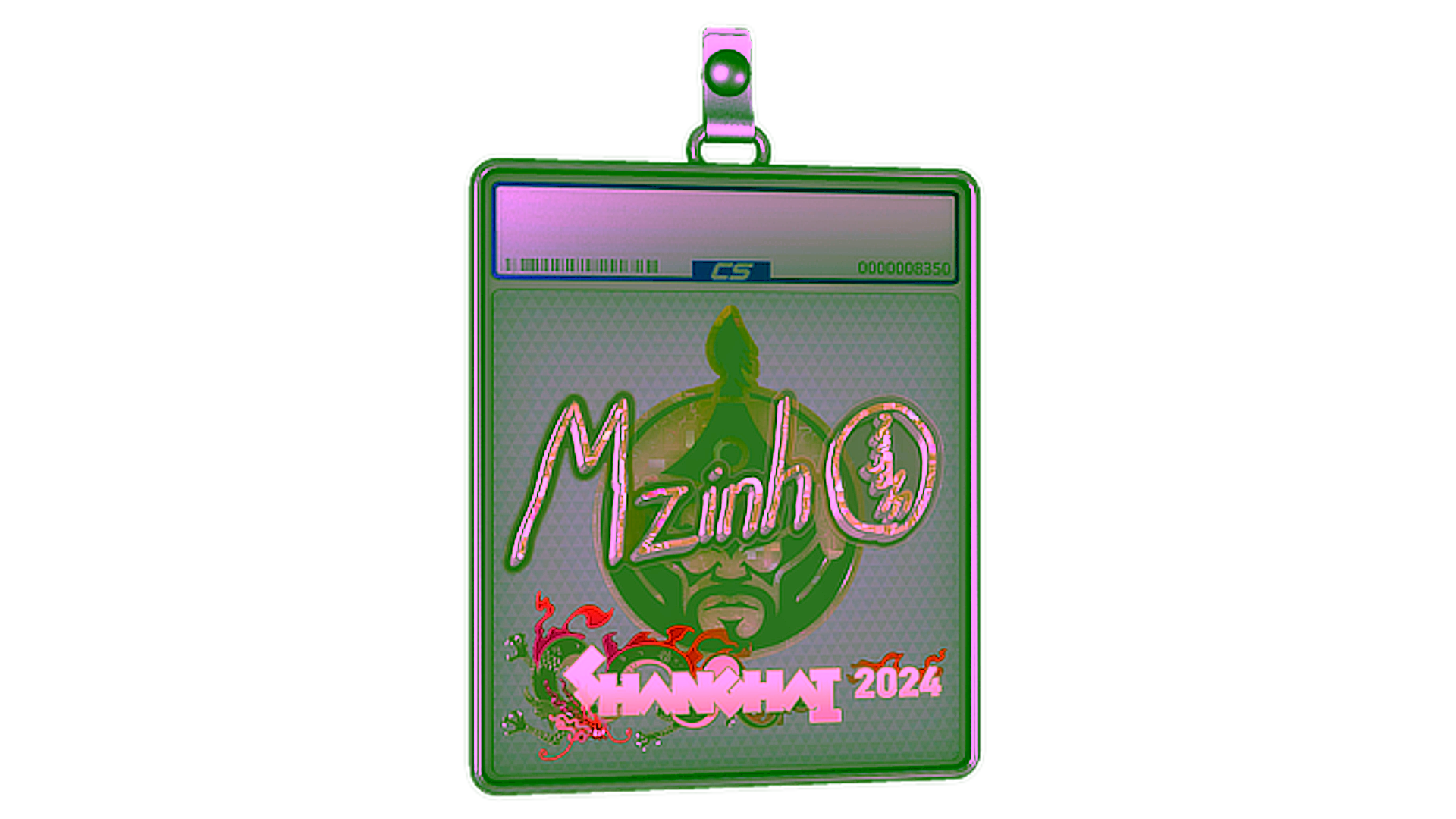 Rodyti Sticker Slab | mzinho (Glitter) | Shanghai 2024