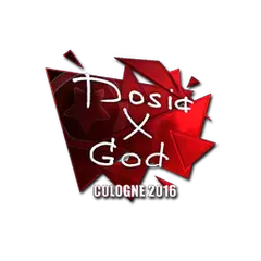 Sticker | Dosia (Foil) | Cologne 2016