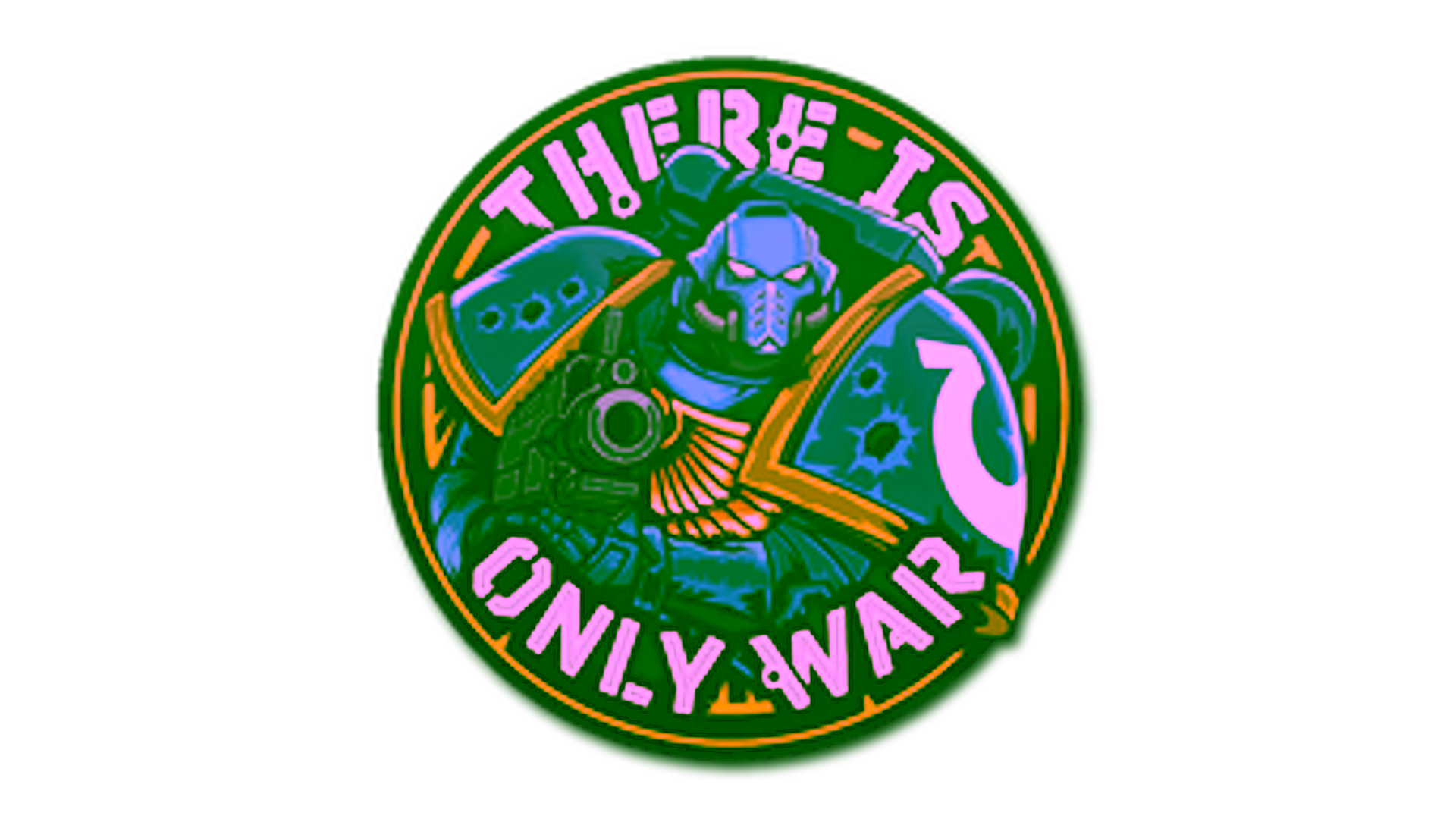 Display for Sticker | Space Marine