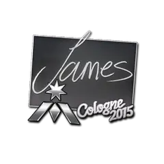 Sticker James Cologne 2015