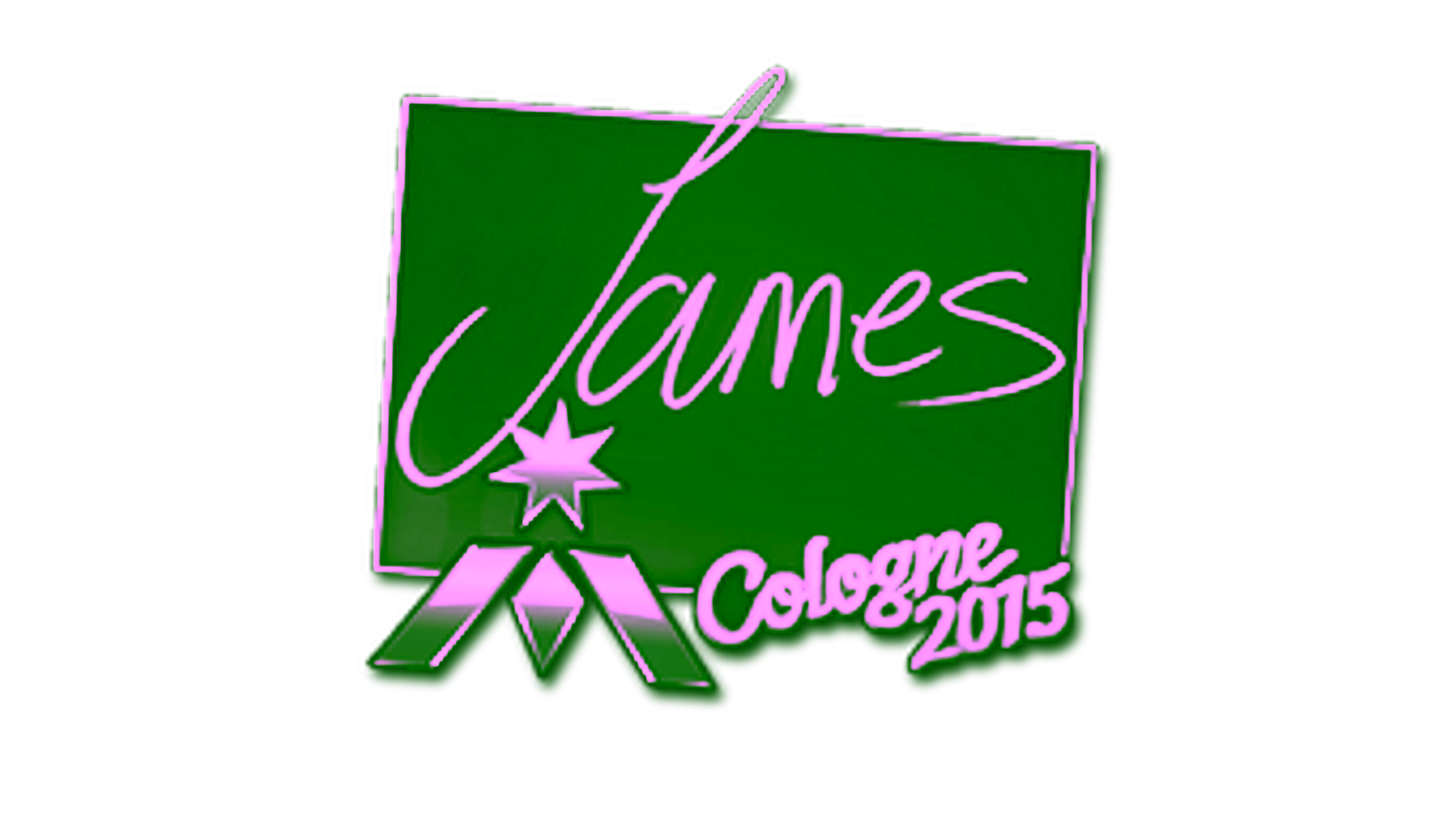 Display for Sticker | James | Cologne 2015