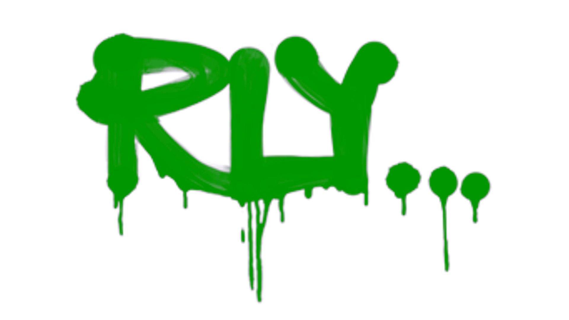 Display for Sealed Graffiti | Rly (Jungle Green)