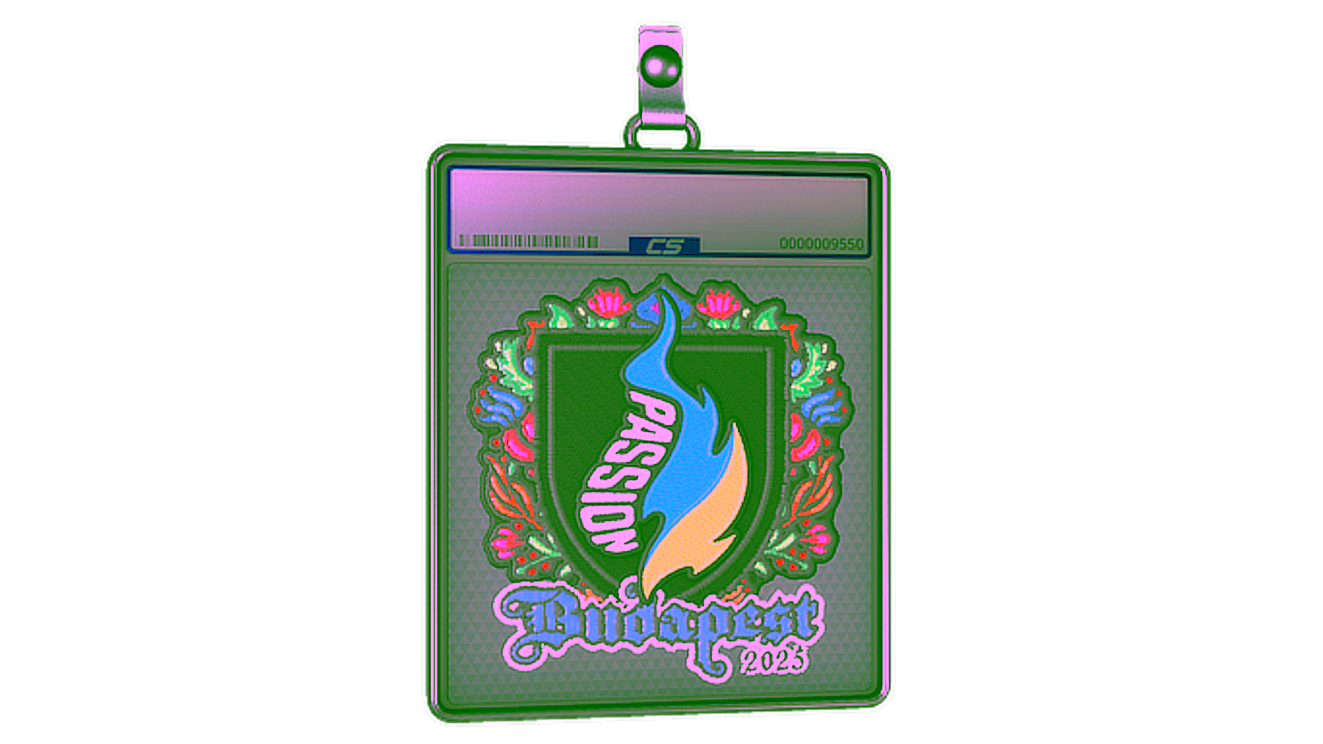 Display for Sticker Slab | Passion UA (Embroidered) | Budapest 2025