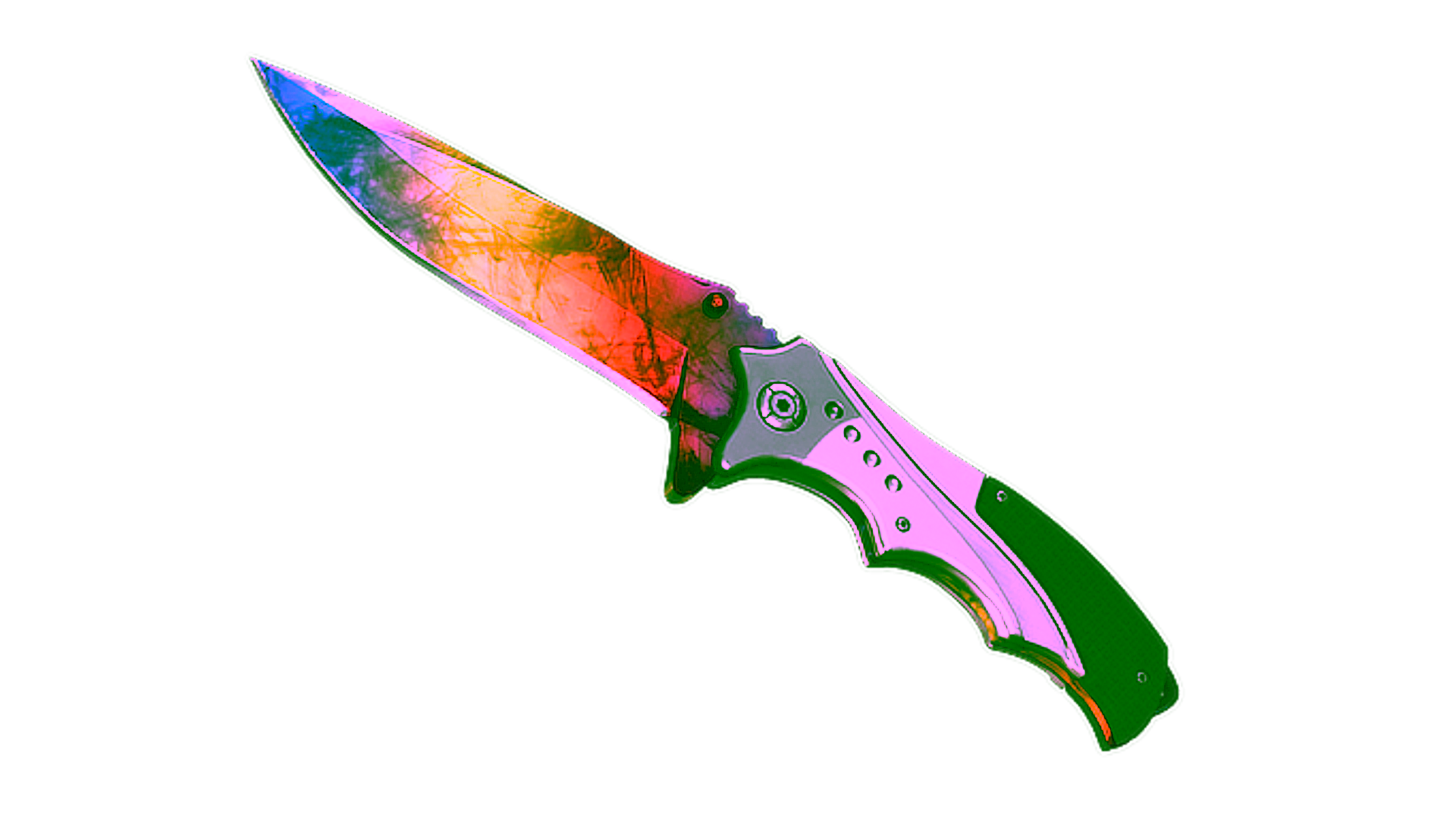 Display for ★ StatTrak™ Nomad Knife | Marble Fade (Minimal Wear)