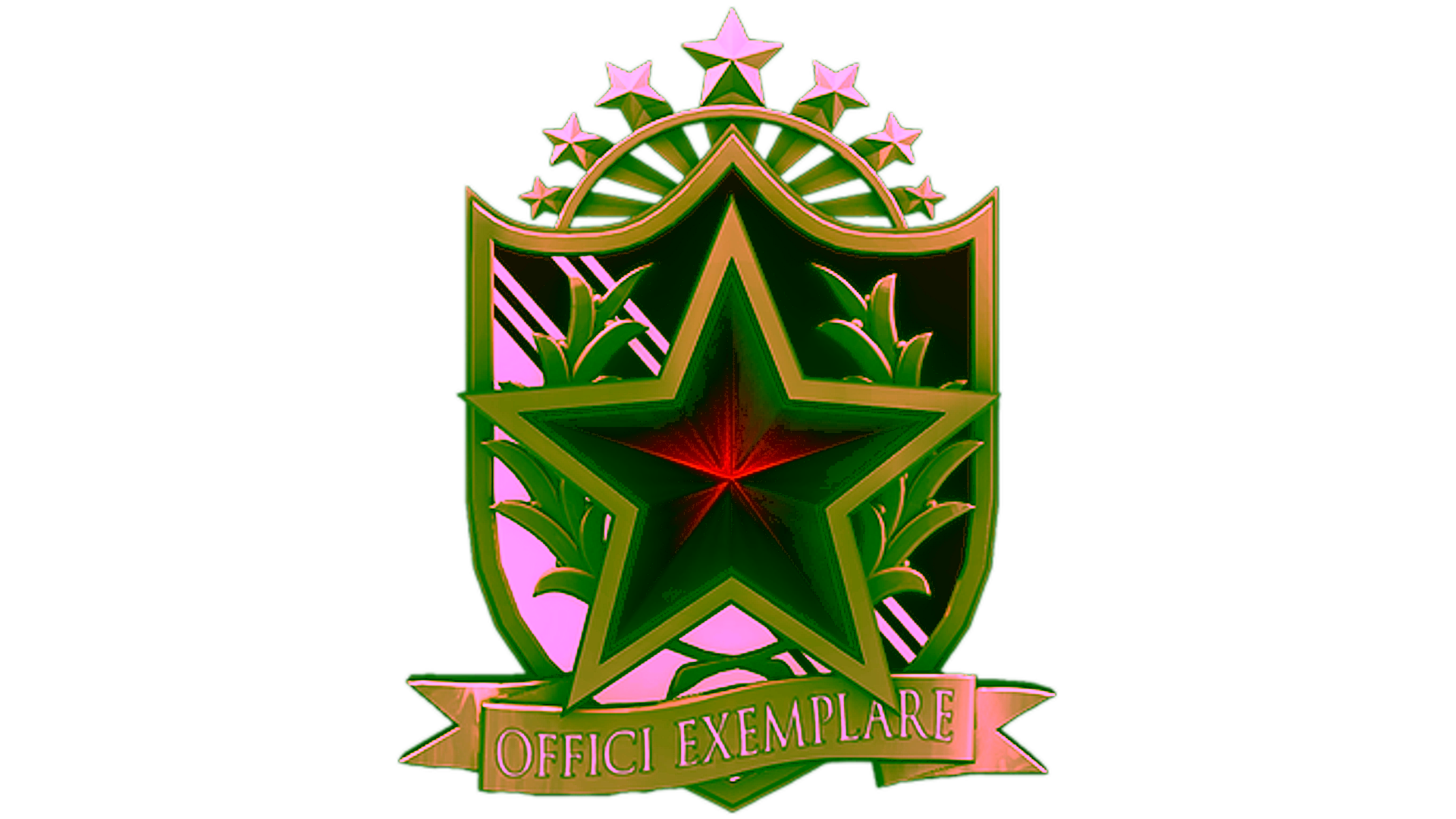 Display for 2022 Service Medal
