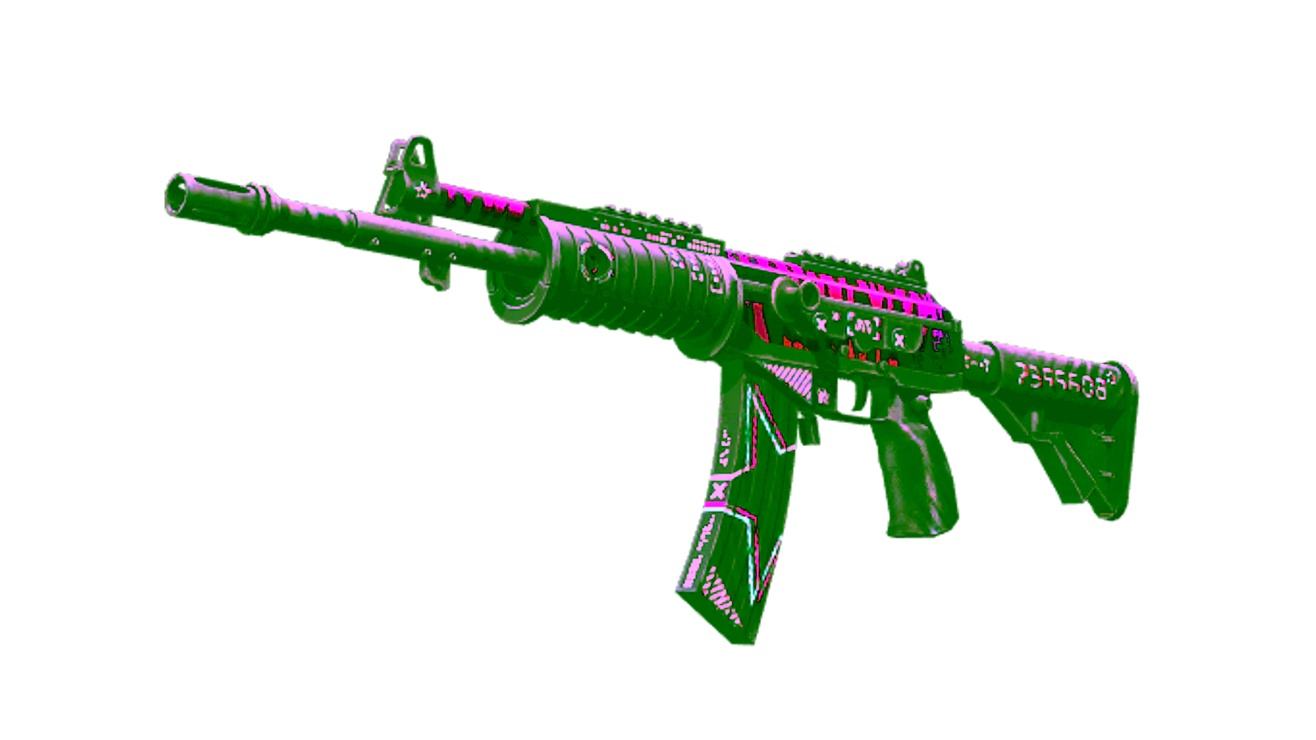 Display for StatTrak™ Galil AR | Chromatic Aberration (Field-Tested)