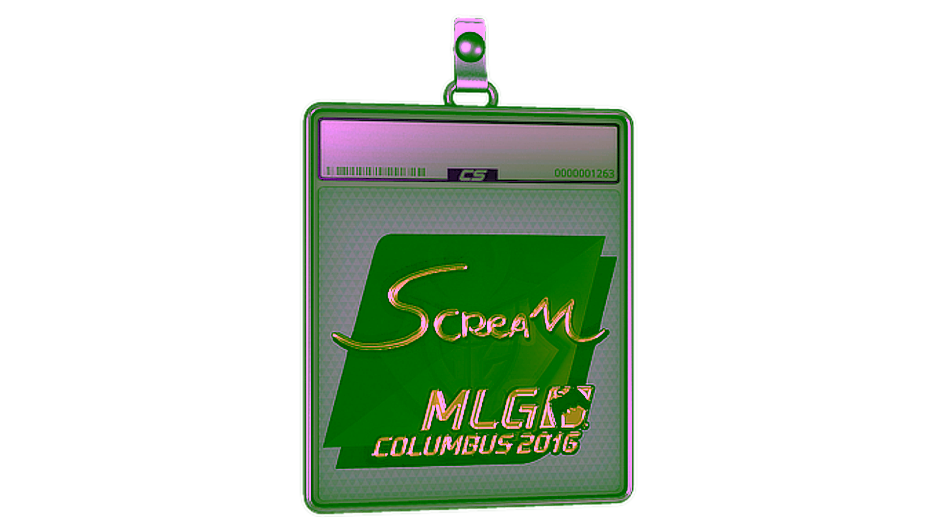 Affichage pour Sticker Slab | ScreaM (Gold) | MLG Columbus 2016