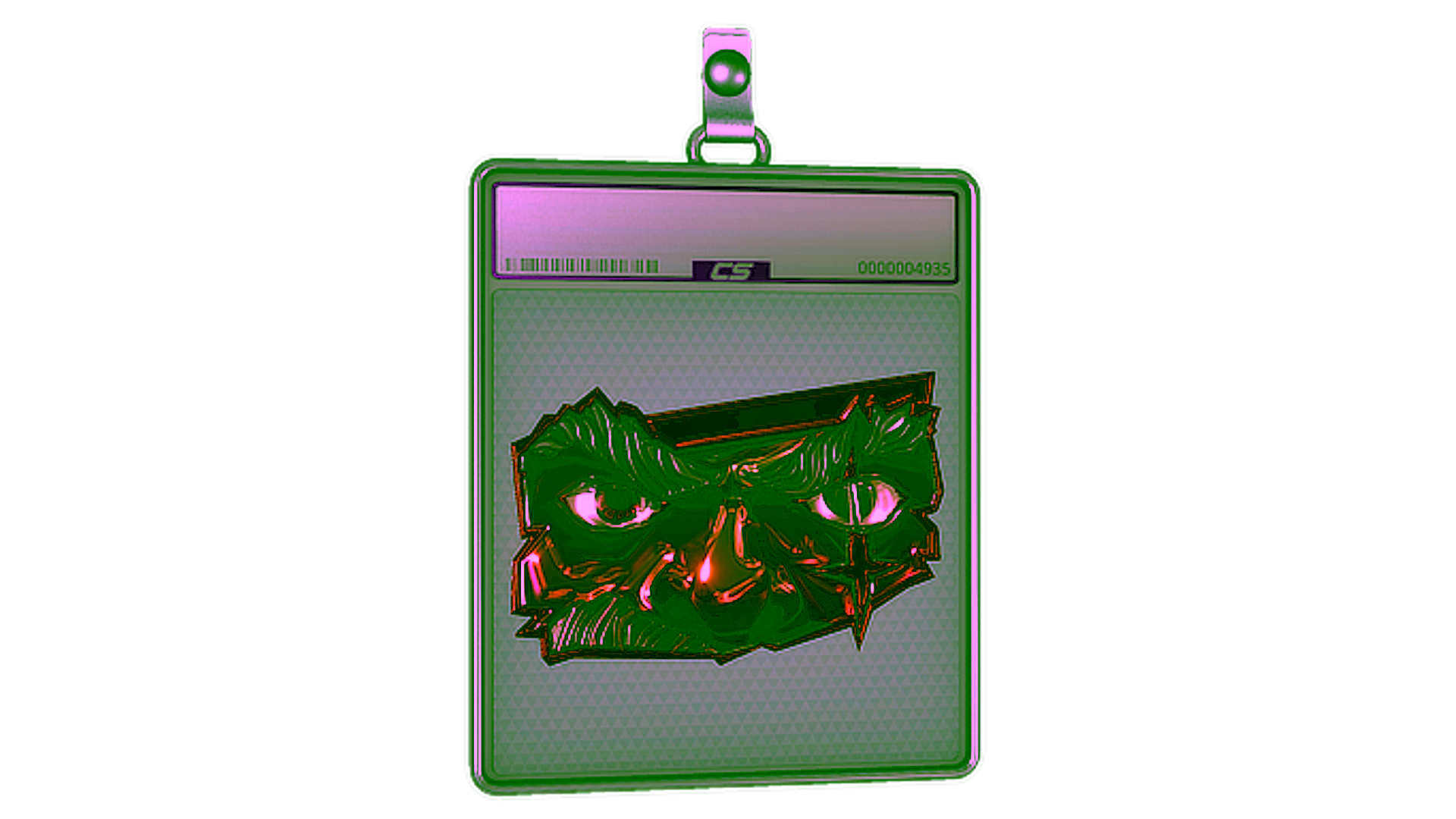 Display for Sticker Slab | Seeing Red (Foil)