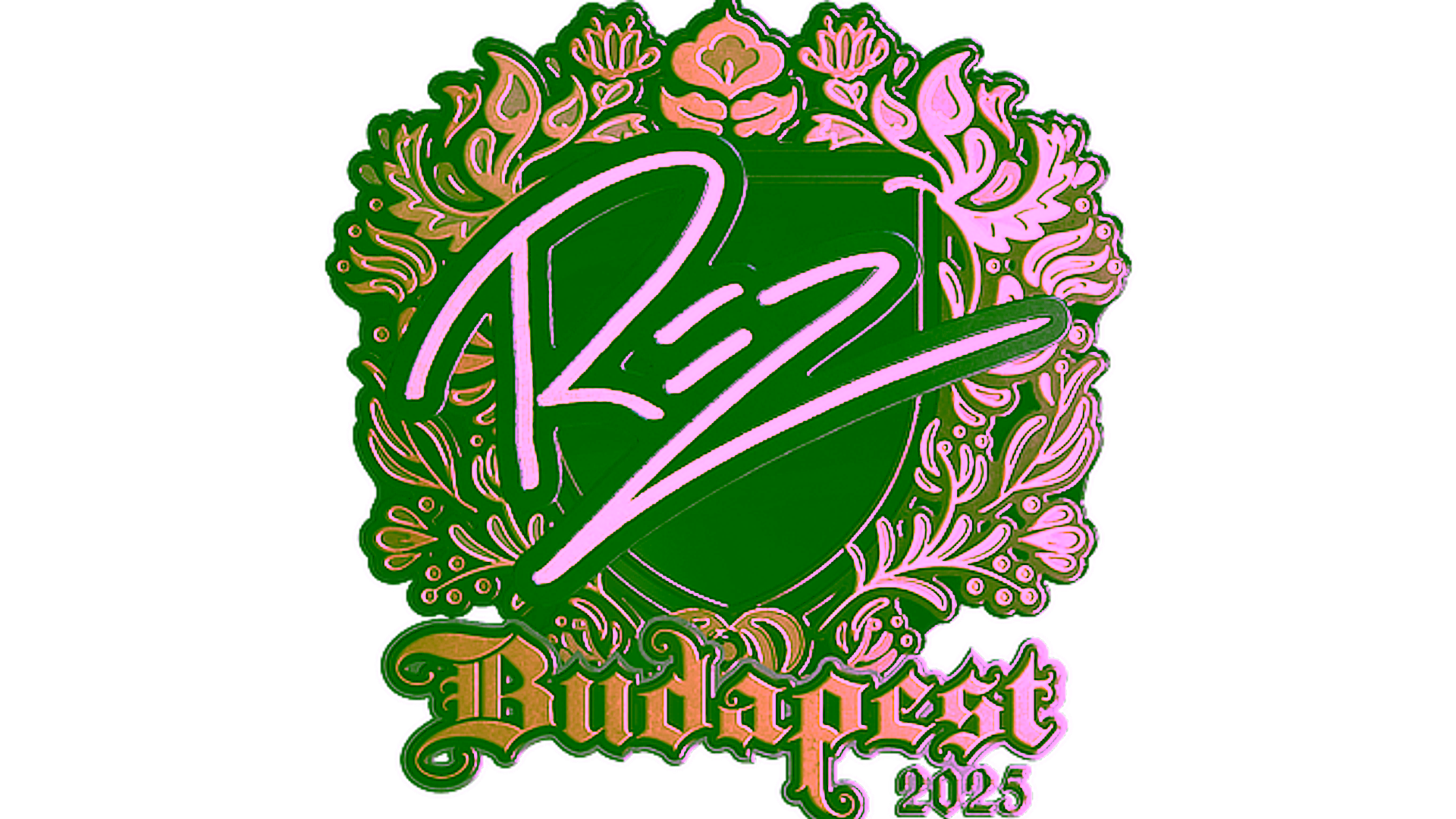 Mostrar para Sticker | REZ (Gold) | Budapest 2025