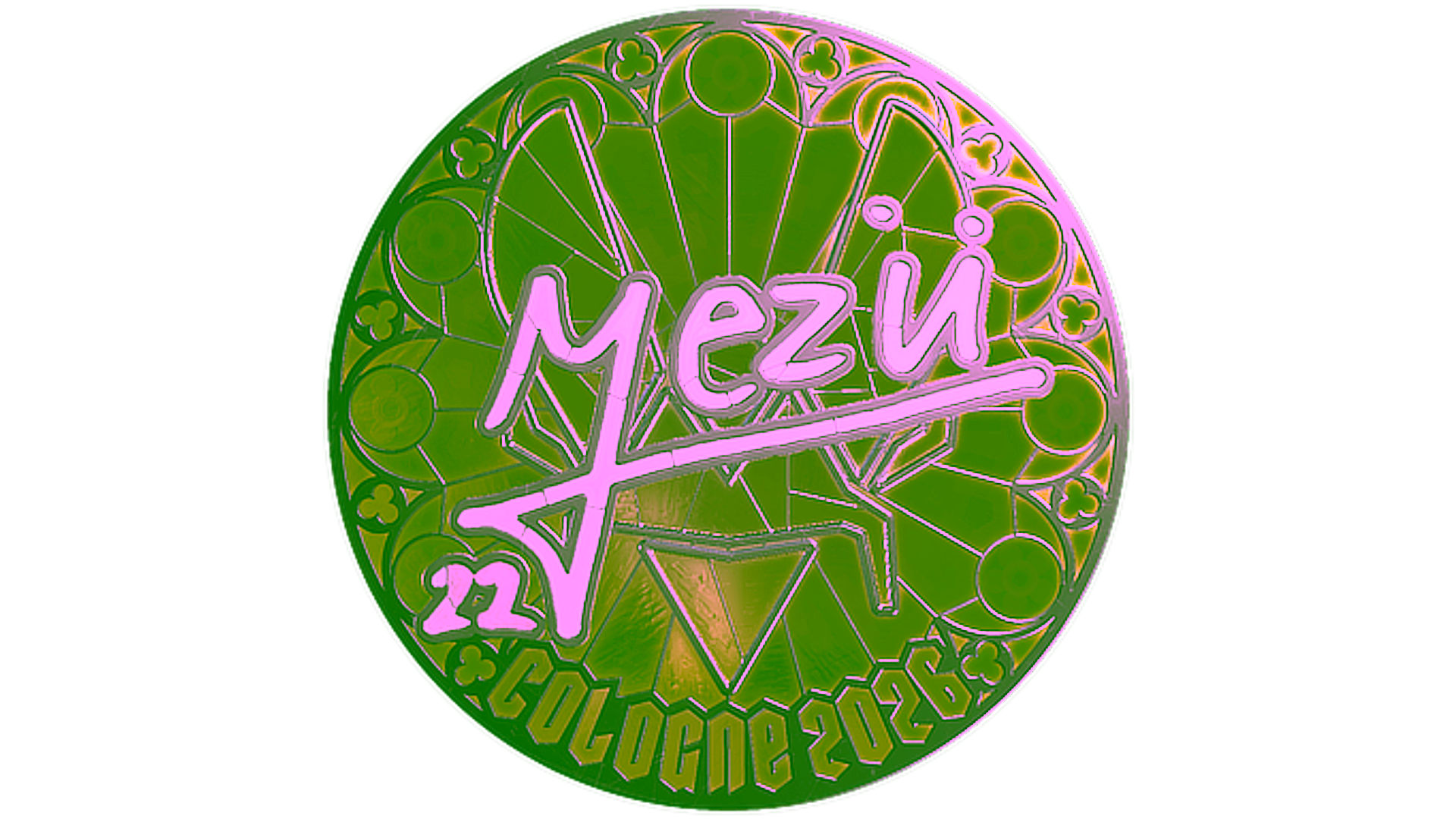 Display for Sticker | mezii (Foil) | Cologne 2026