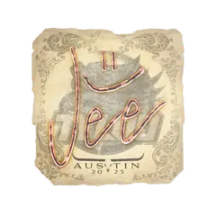 Sticker Jee Austin 2025