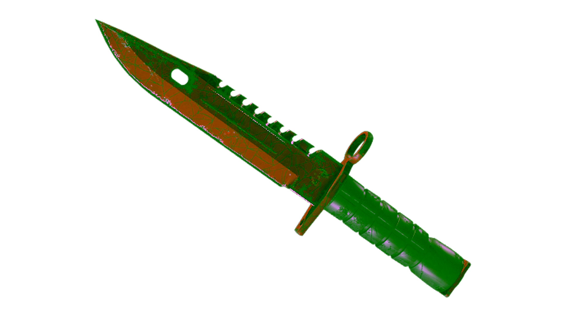 ★ M9 Bayonet | Crimson Web (Well-Worn) için görüntü