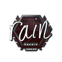 Sticker rain London 2018