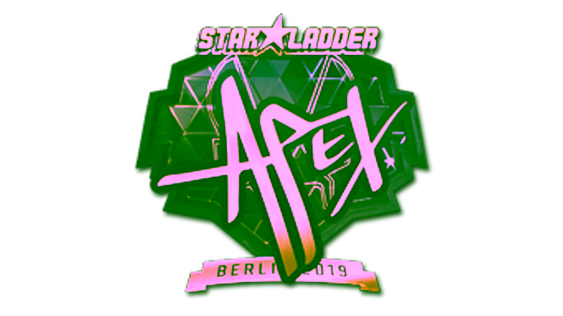 Display for Sticker | apEX (Gold) | Berlin 2019