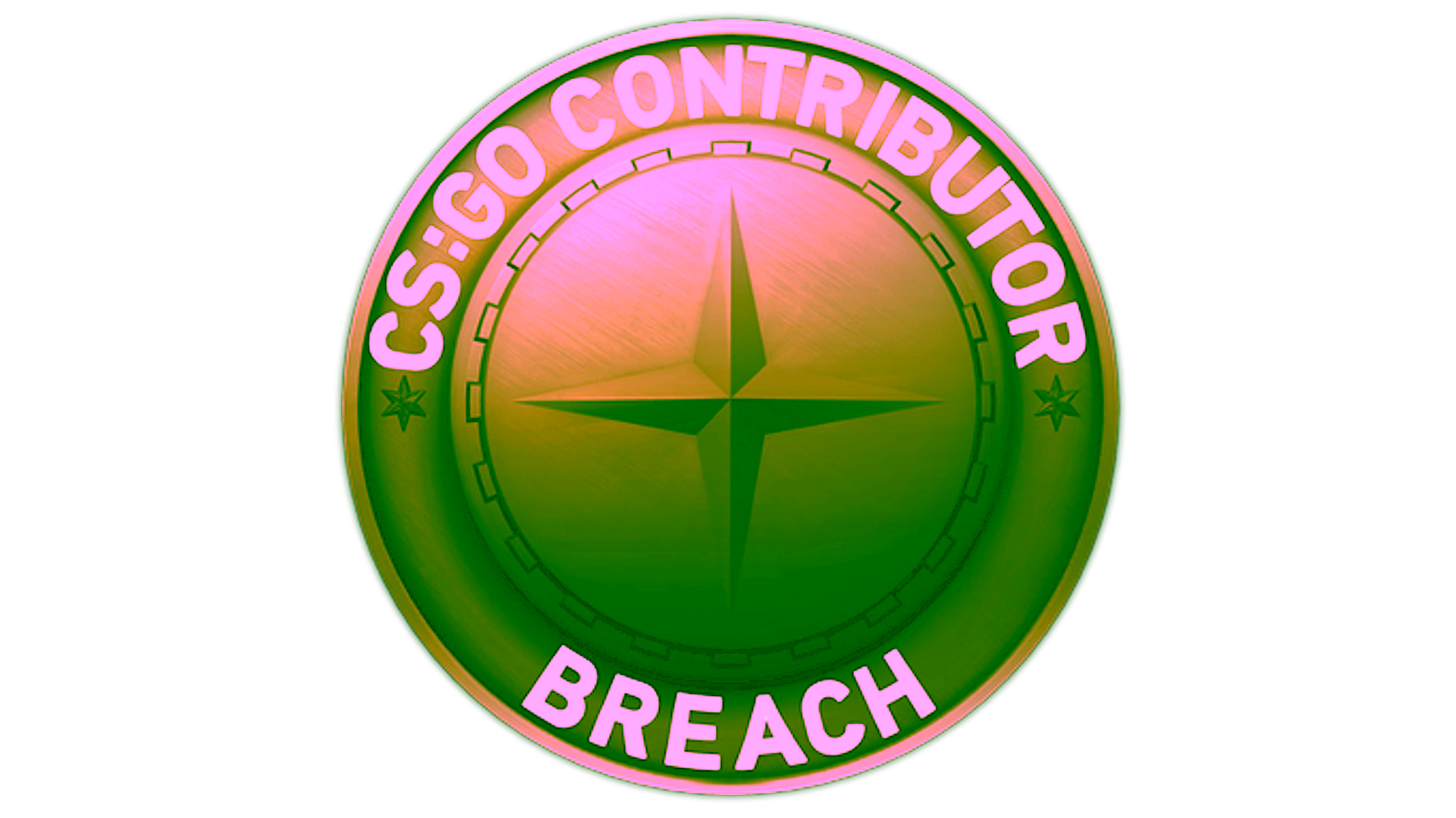 Display for Breach Map Coin