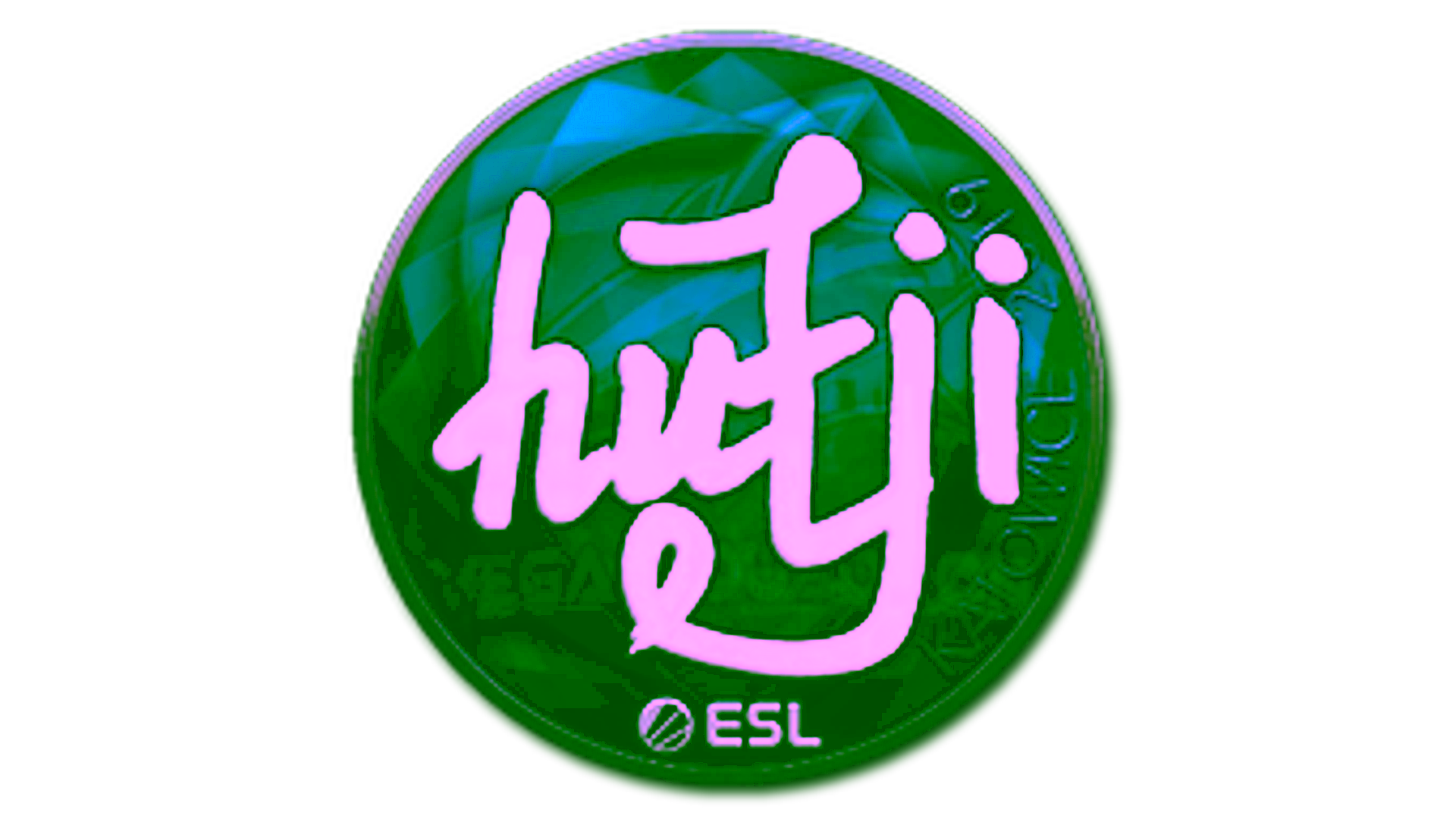 Anzeige für Sticker | hutji (Foil) | Katowice 2019