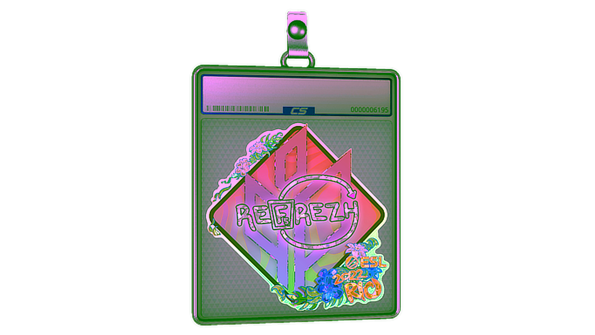 Display for Sticker Slab | refrezh (Glitter) | Rio 2022