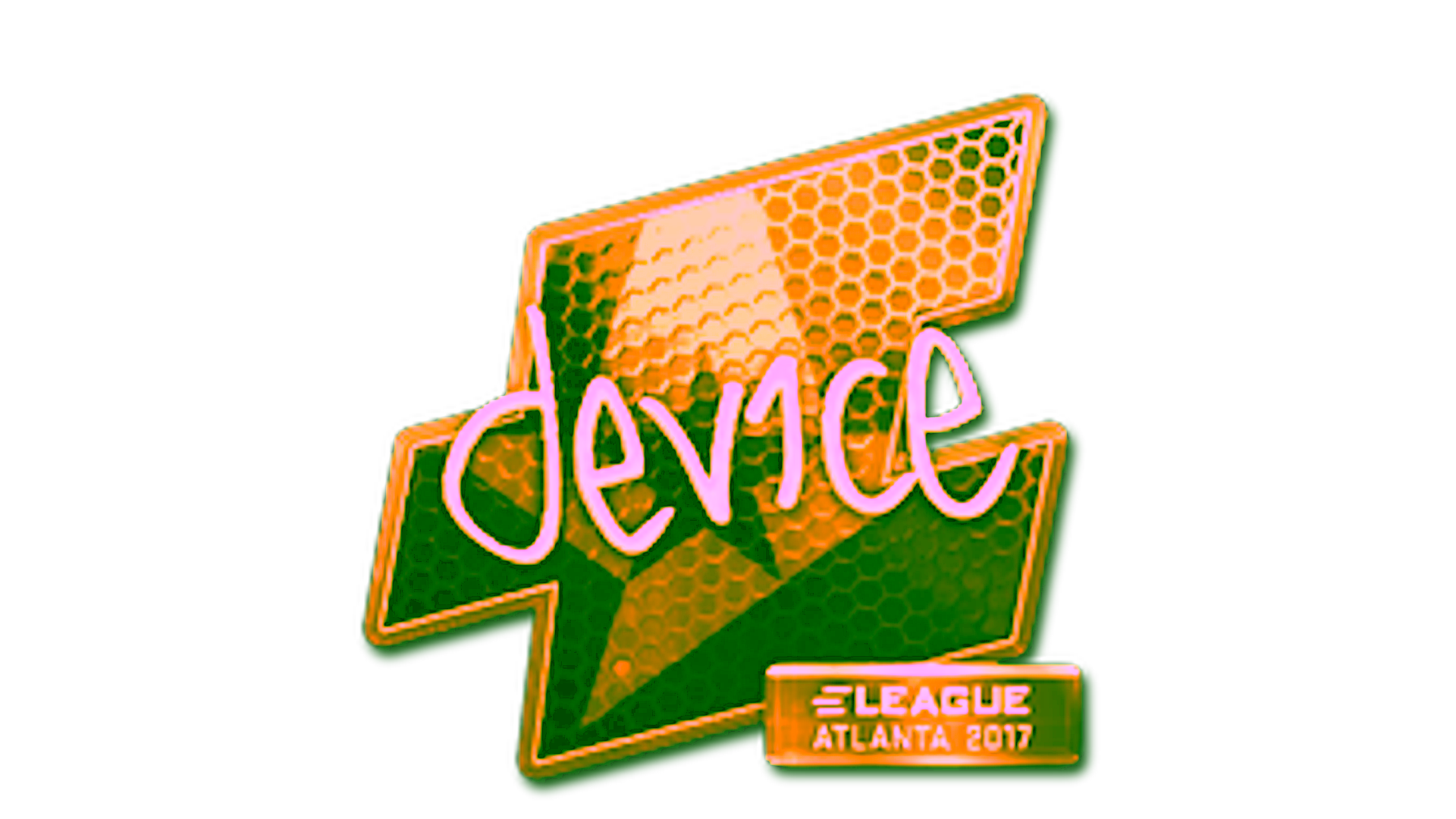Display for Sticker | device (Gold) | Atlanta 2017