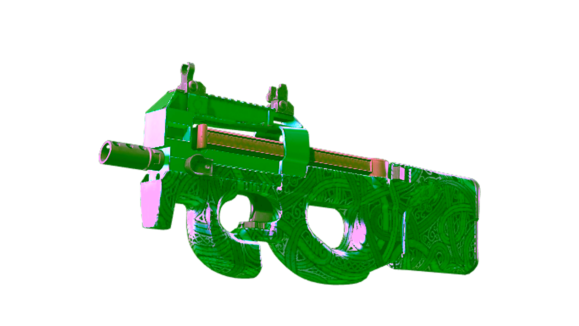 Display for Souvenir P90 | Astral Jörmungandr (Minimal Wear)