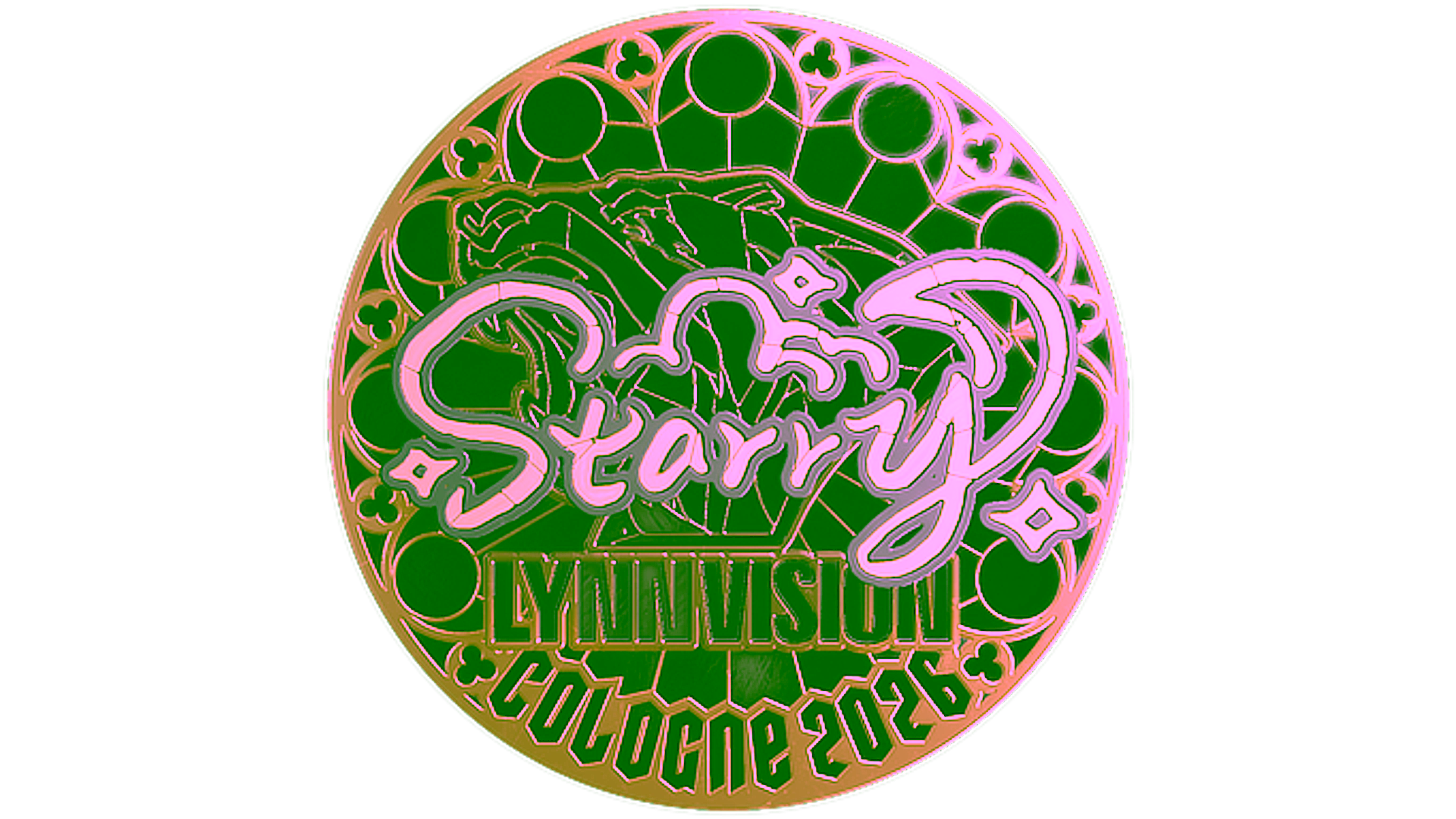Display for Sticker | Starry (Gold) | Cologne 2026