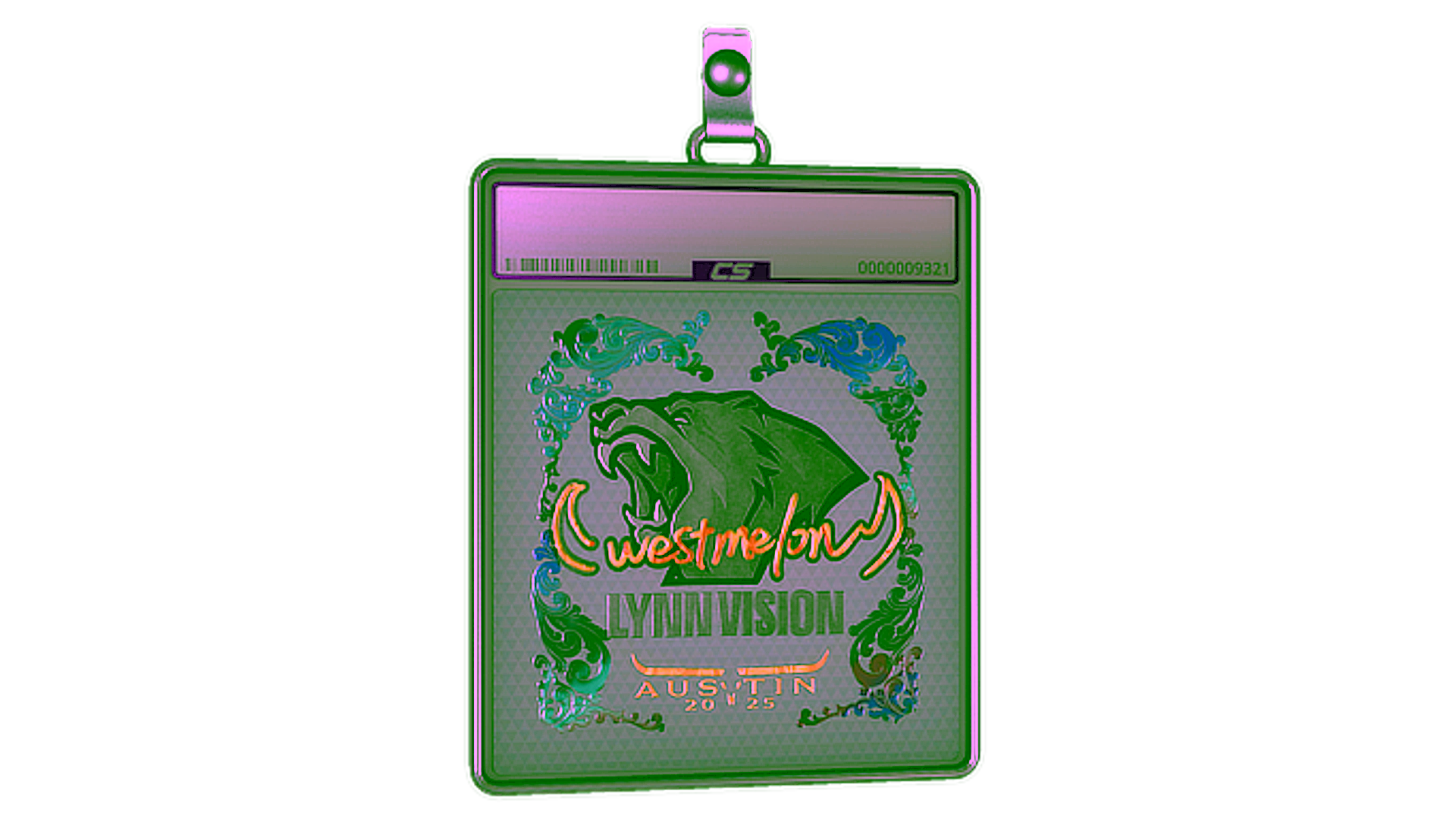 Sticker Slab | westmelon (Holo) | Austin 2025 için görüntü