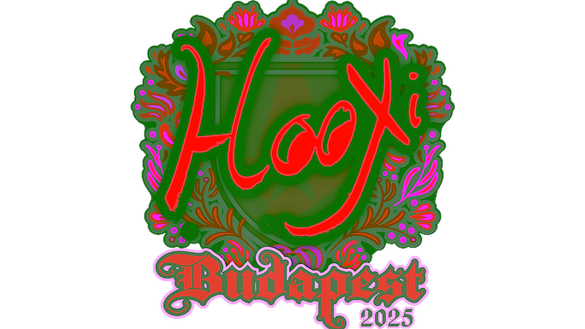 Display for Sticker | HooXi | Budapest 2025