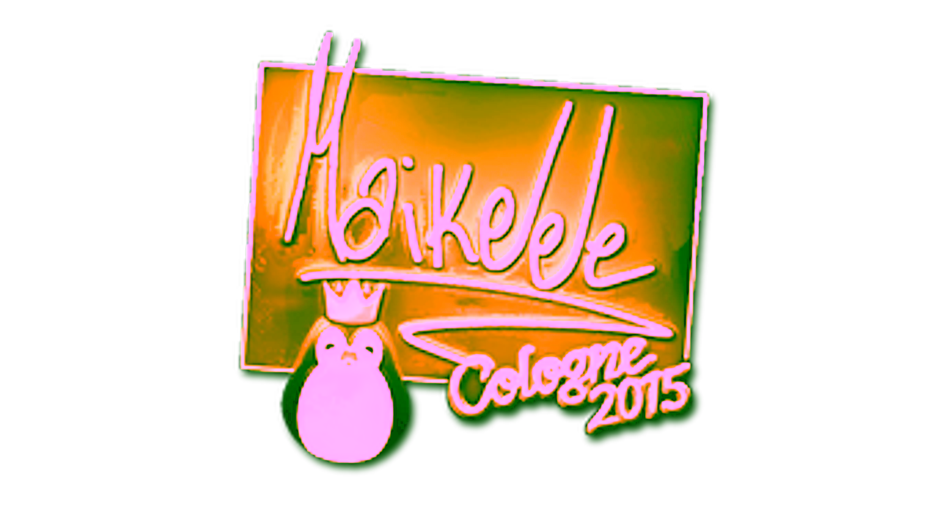 Mostrar para Sticker | Maikelele (Gold) | Cologne 2015