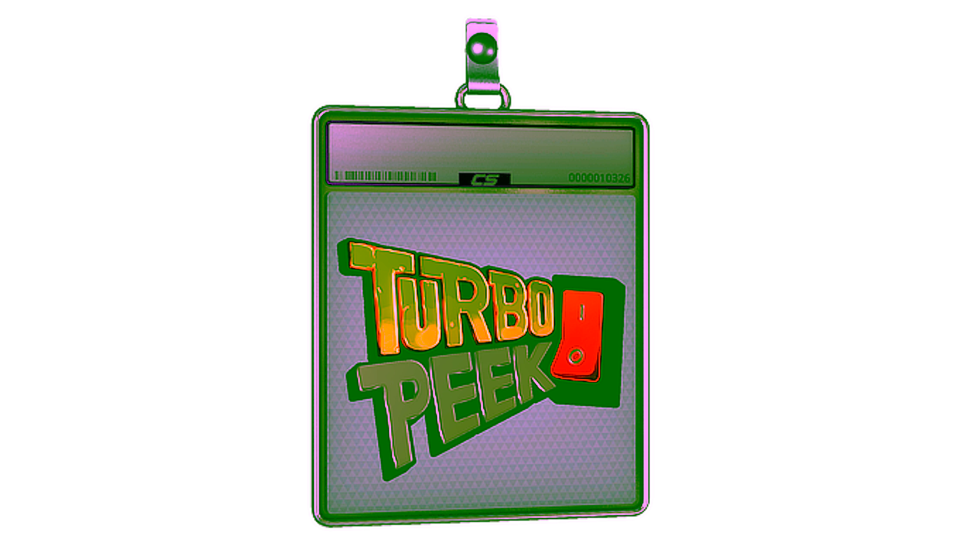 Display for Sticker Slab | Turbo Peek (Foil)