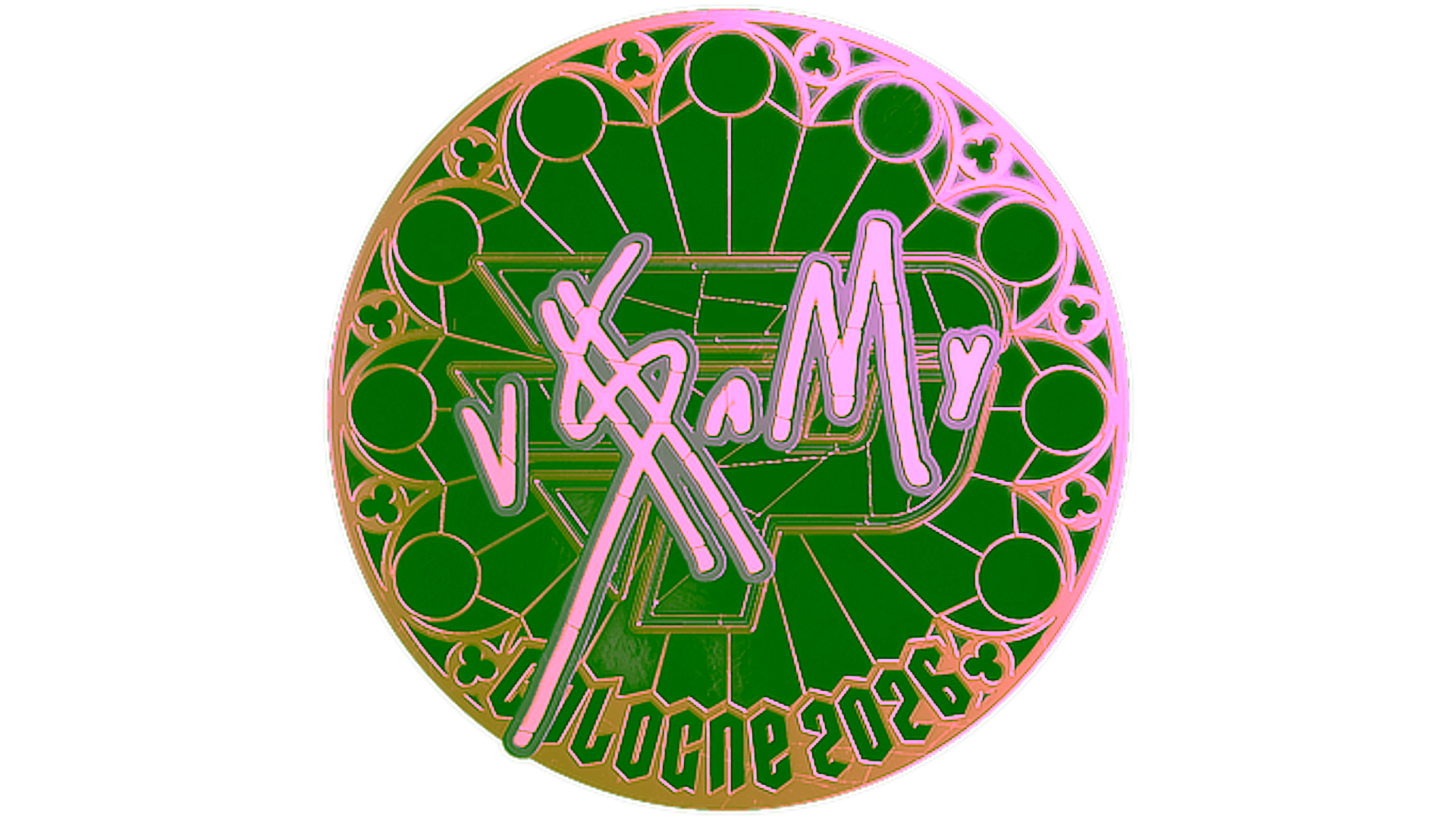 Anzeige für Sticker | v$m (Gold) | Cologne 2026