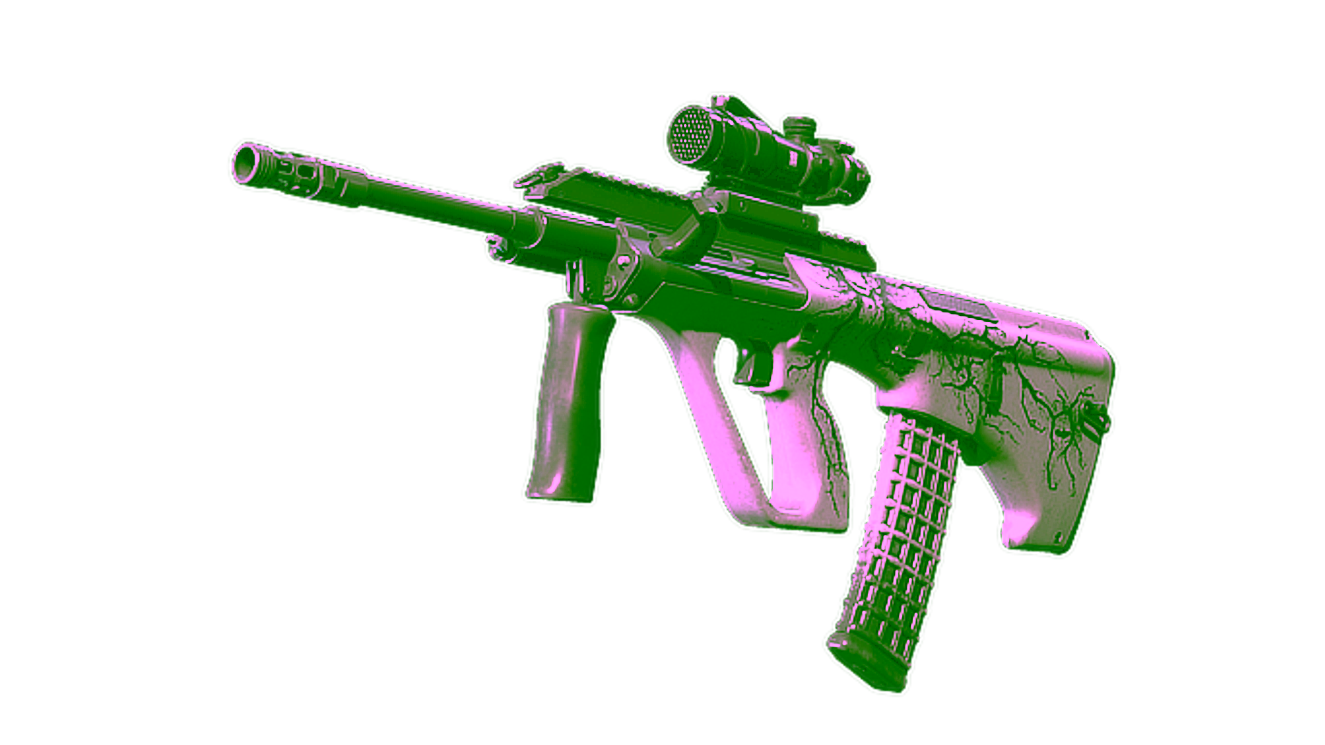 Display for Souvenir AUG | Creep (Well-Worn)