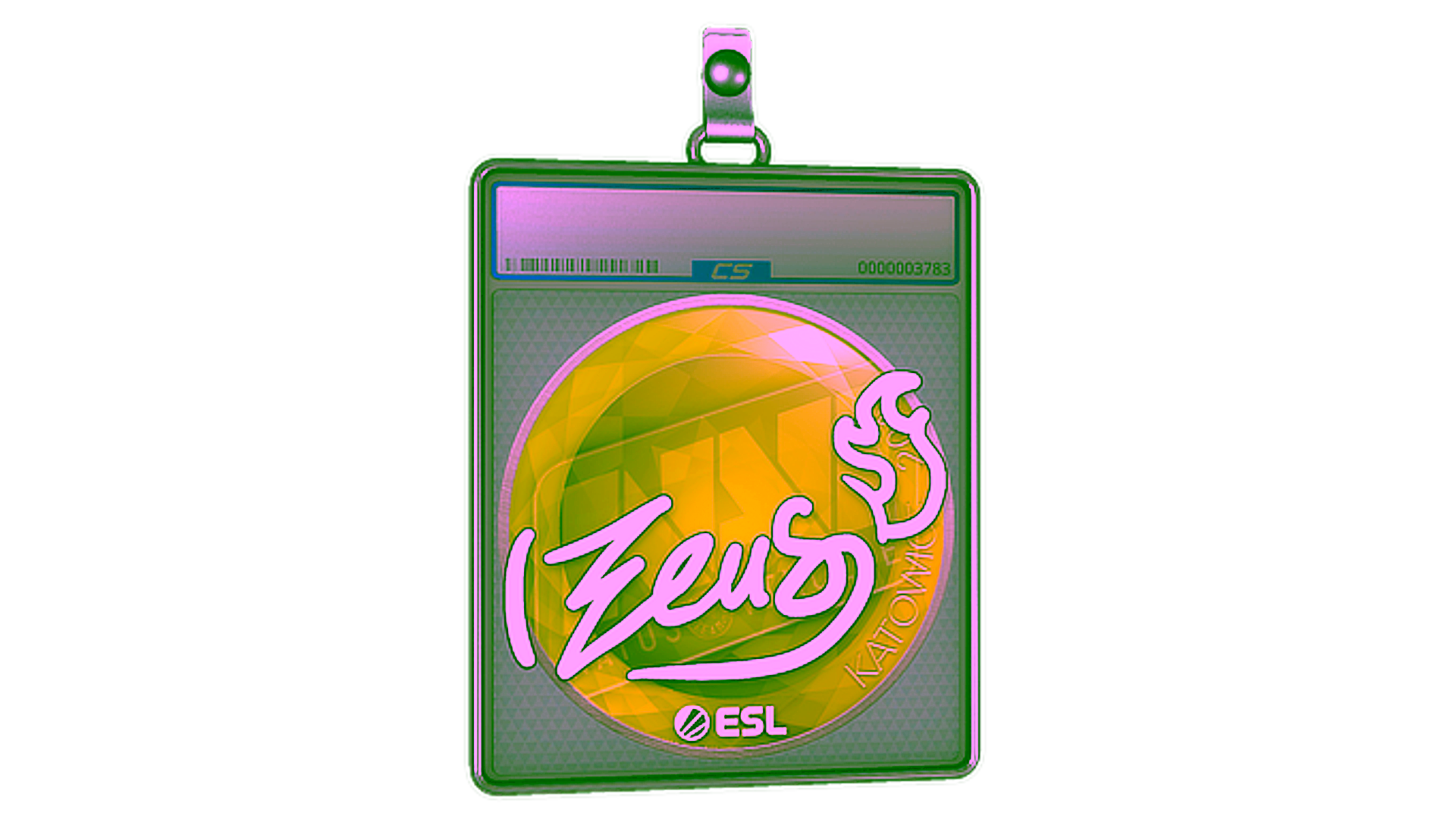 Дисплей для Sticker Slab | Zeus | Katowice 2019