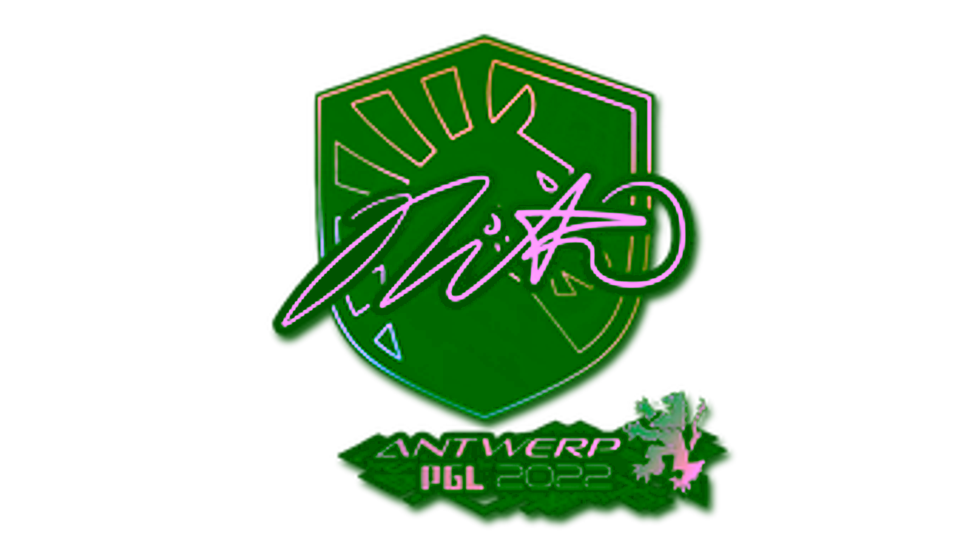 Display for Sticker | nitr0 | Antwerp 2022