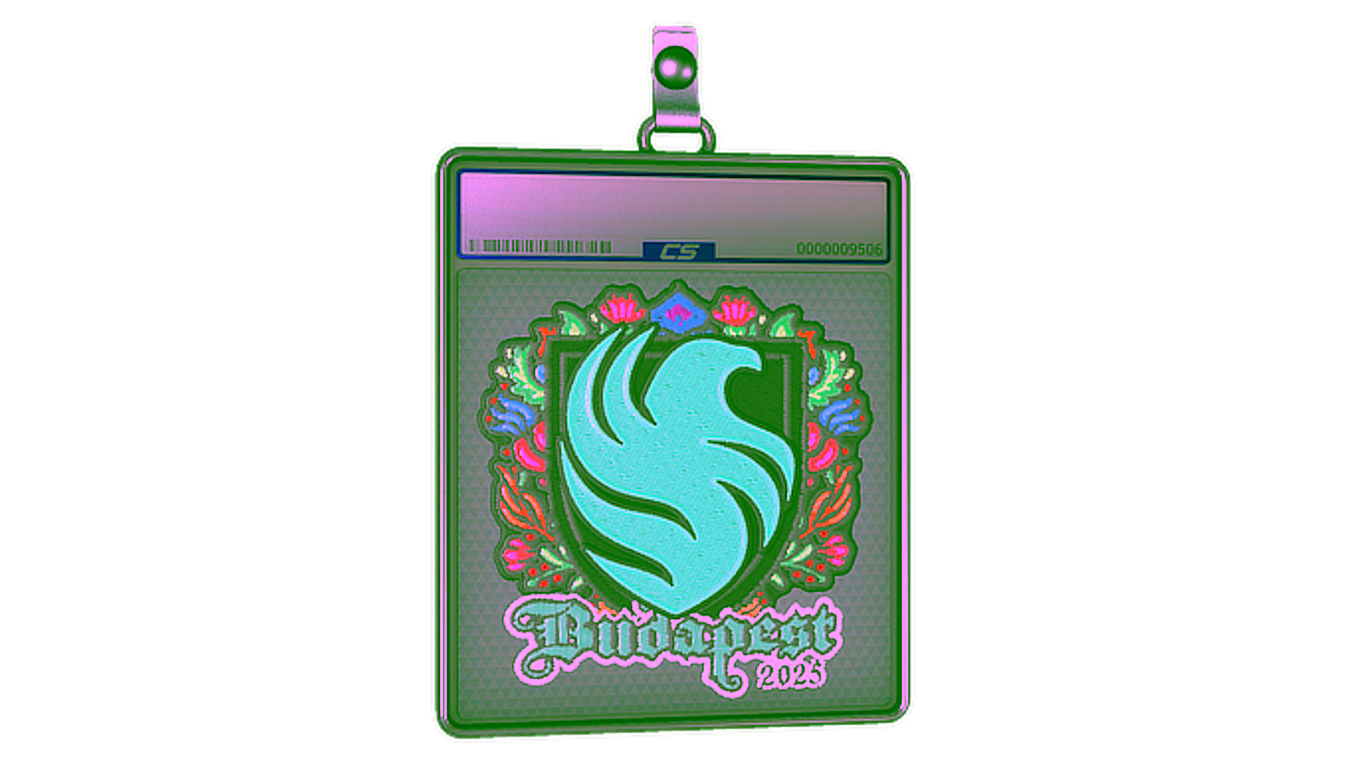 Display for Sticker Slab | Falcons (Embroidered) | Budapest 2025