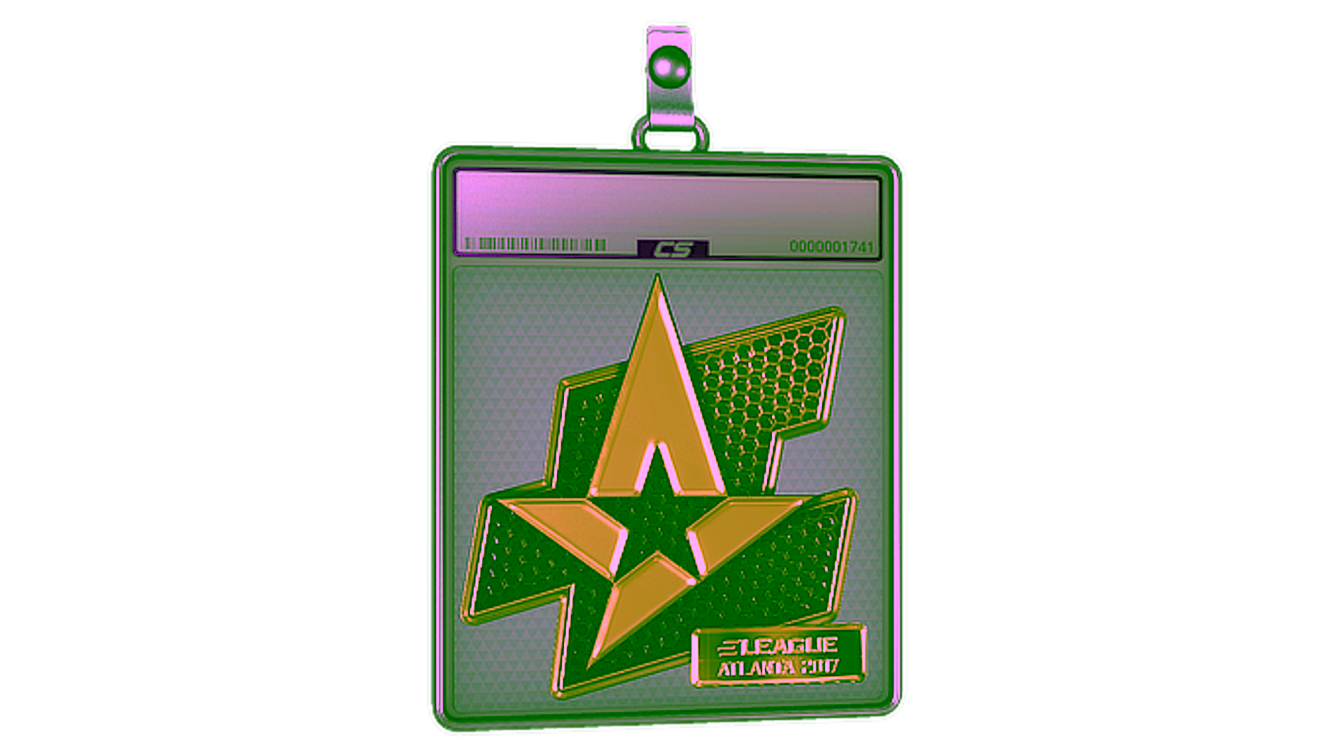 Affichage pour Sticker Slab | Astralis (Gold) | Atlanta 2017