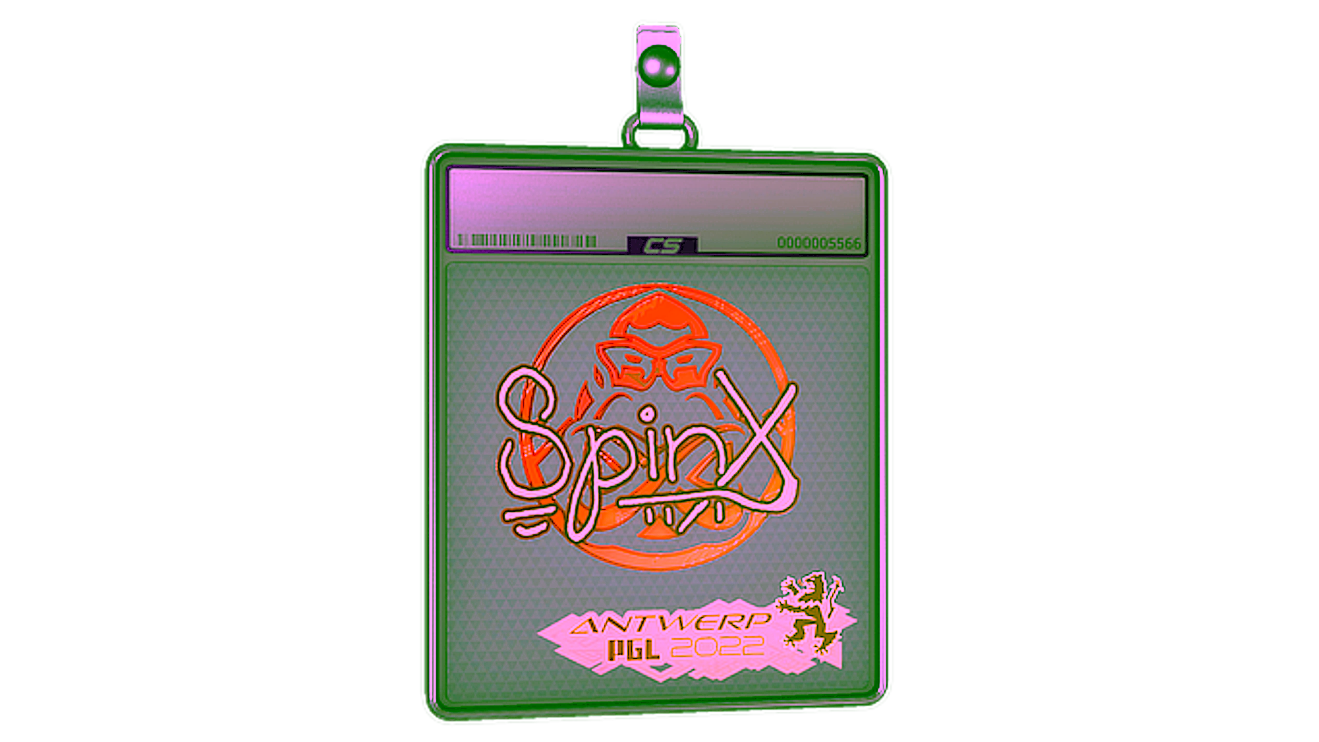 Display for Sticker Slab | Spinx (Holo) | Antwerp 2022