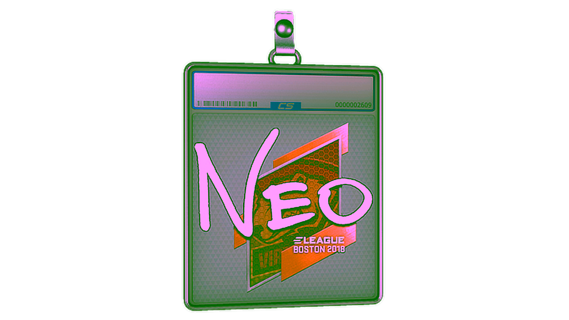 Rodyti Sticker Slab | NEO | Boston 2018