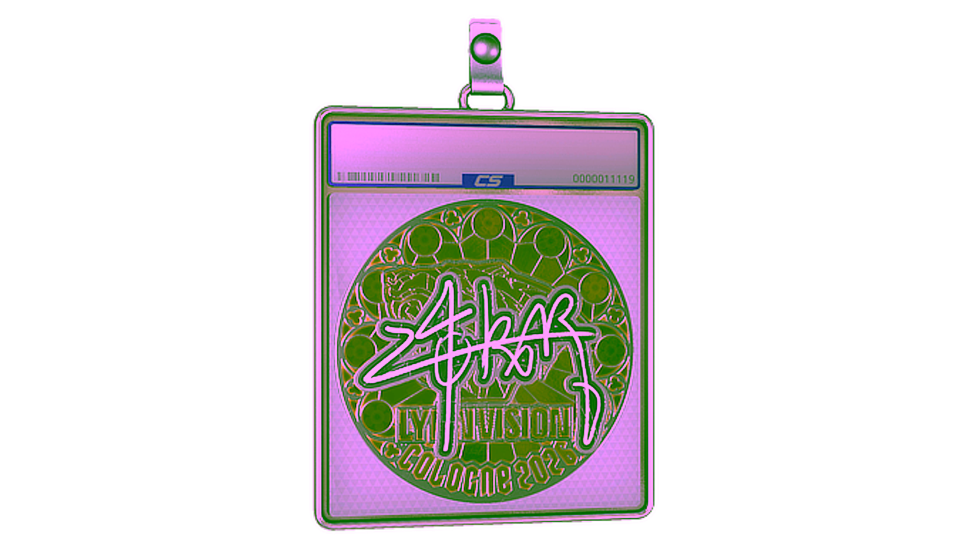 Display for Sticker Slab | z4KR (Foil) | Cologne 2026