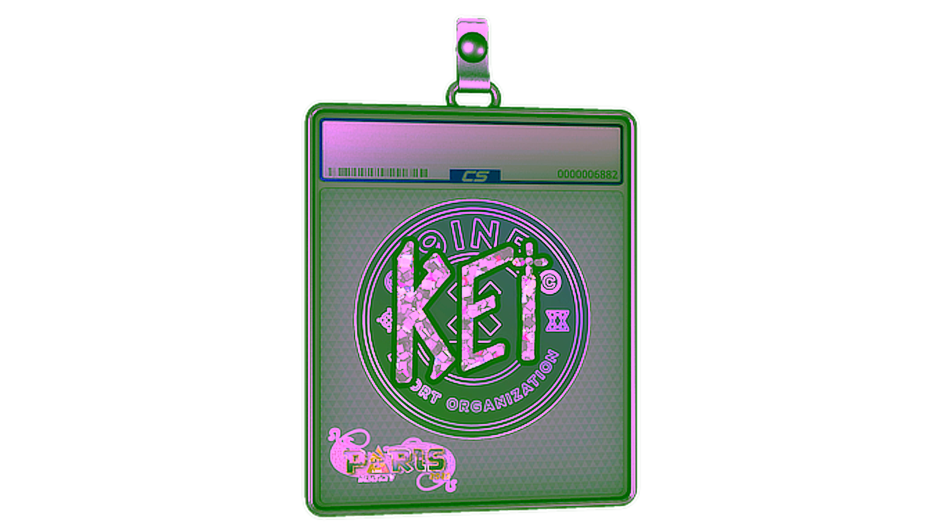 Display for Sticker Slab | KEi (Glitter) | Paris 2023