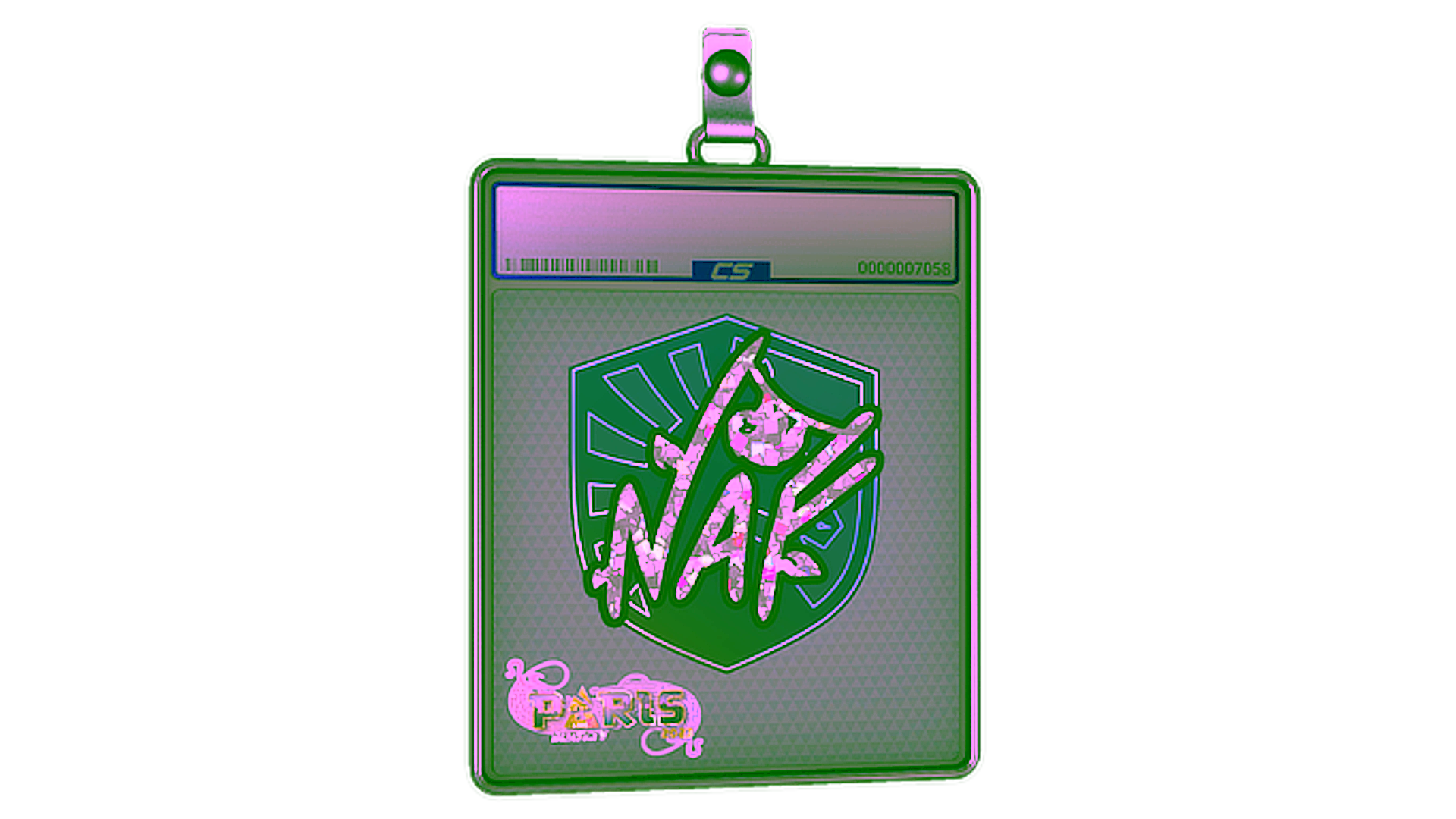 Дисплей для Sticker Slab | NAF (Glitter) | Paris 2023