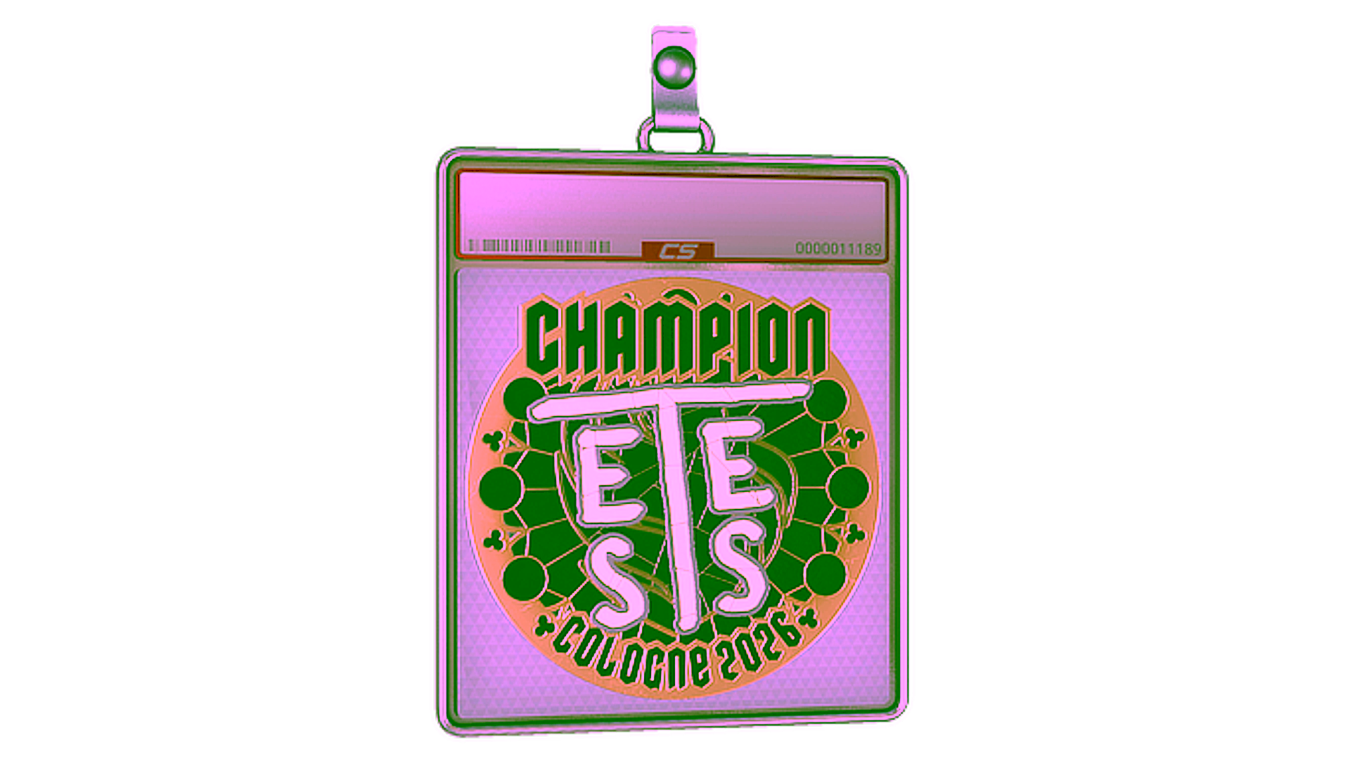 Display for Sticker Slab | TeSeS (Gold, Champion) | Cologne 2026