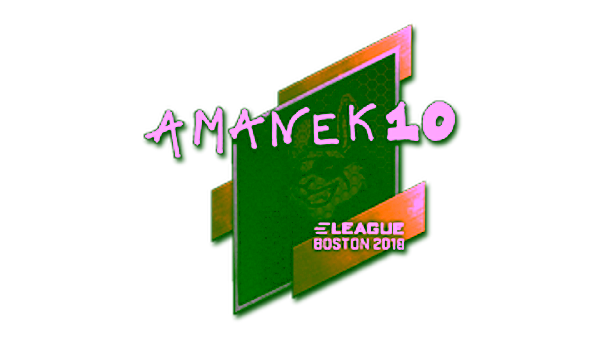 Affichage pour Sticker | AmaNEk | Boston 2018