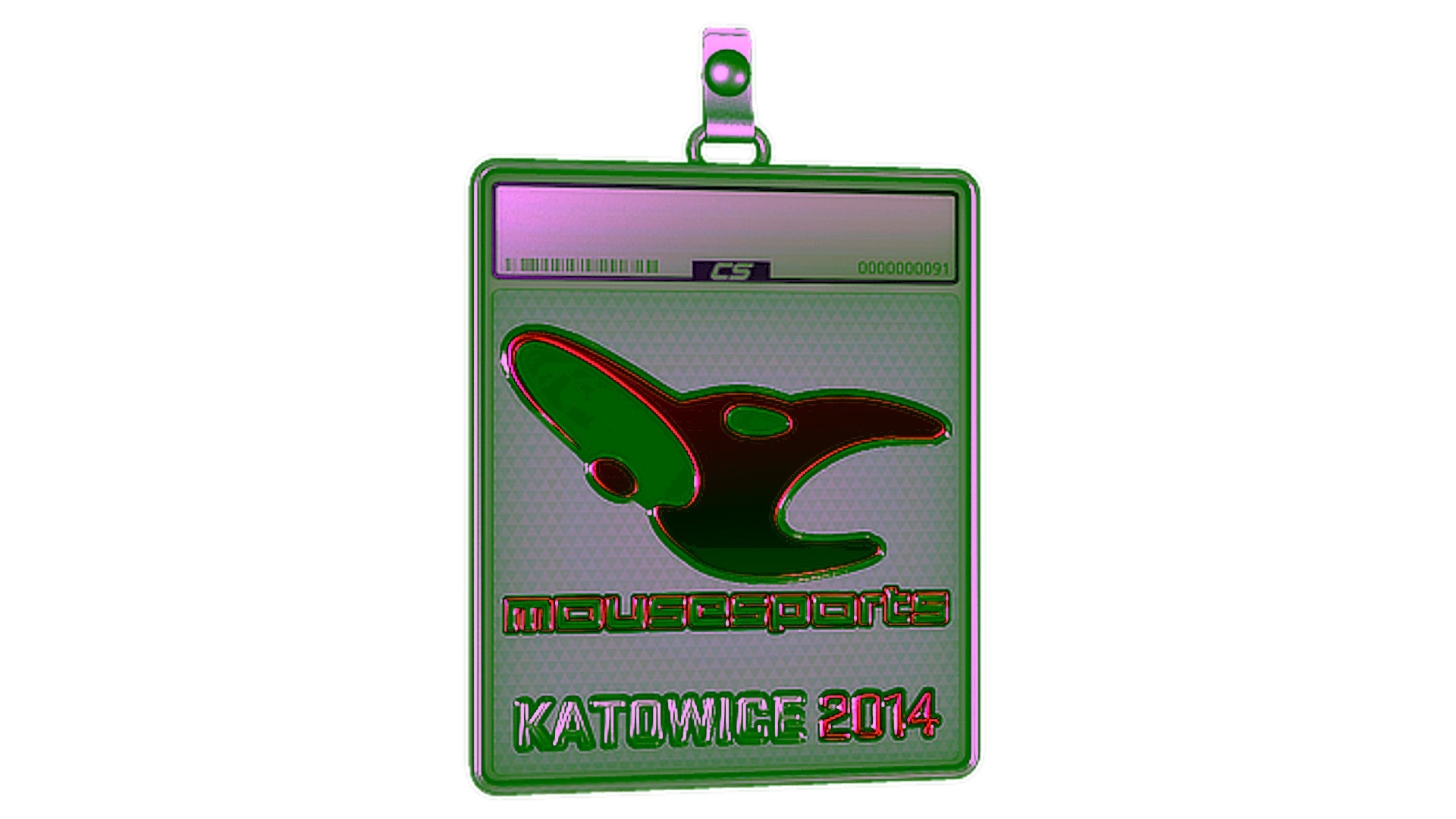 Дисплей для Sticker Slab | mousesports (Foil) | Katowice 2014